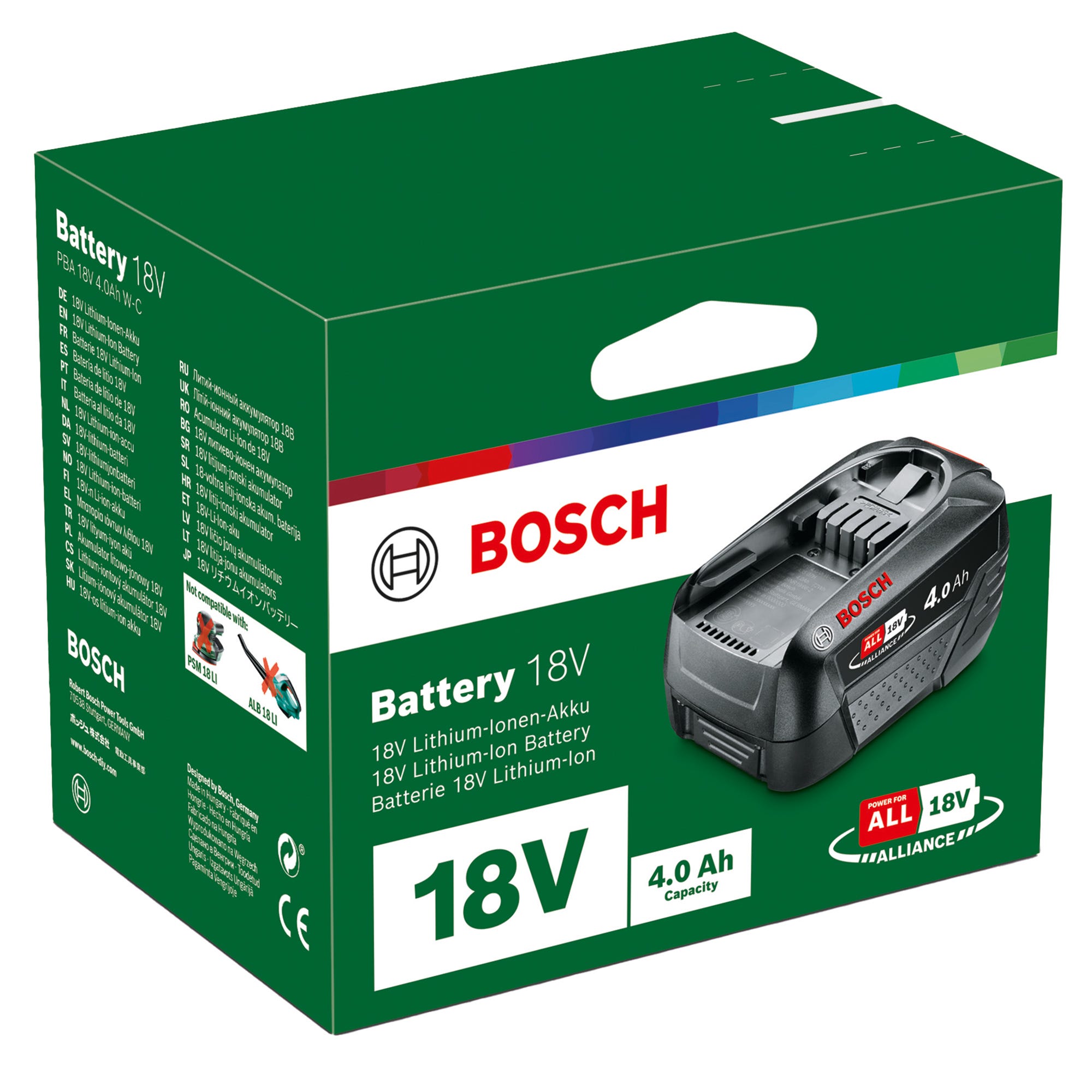 Batteria Bosch Power 4All 18V 2.0Ah - Per Utensili A Batteria - Foto 8