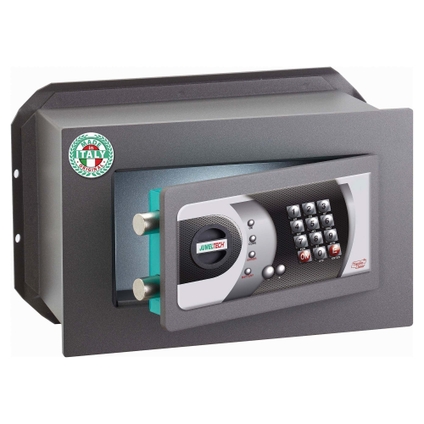 FP-TECH Cassaforte Elettronica Da Incasso A Muro Con Chiave - Bianca - Foto 11