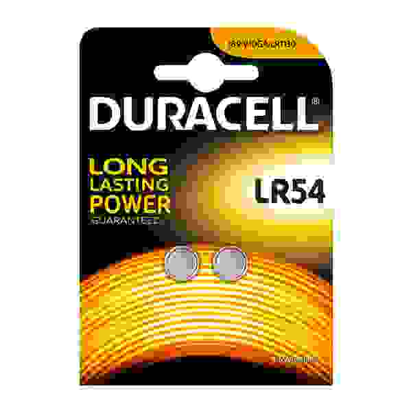 BATTERIE DURACELL BOTTONE LR54 1,5V