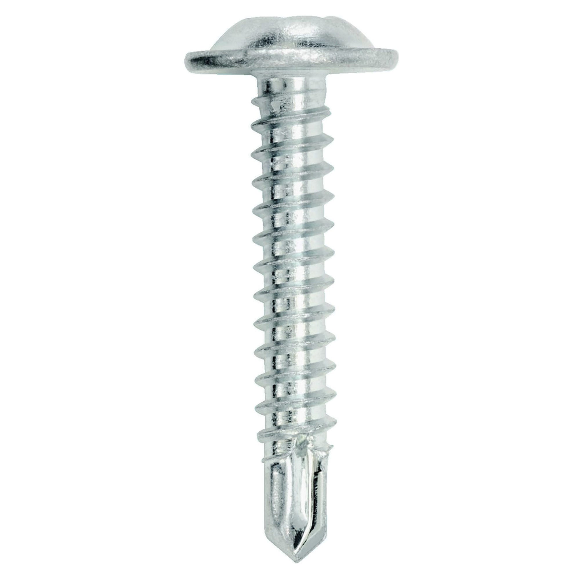 Vite Zincata Autoperforante Con Alublok 25 Mm Per Alubel 28 / Tek 28 - Foto 6