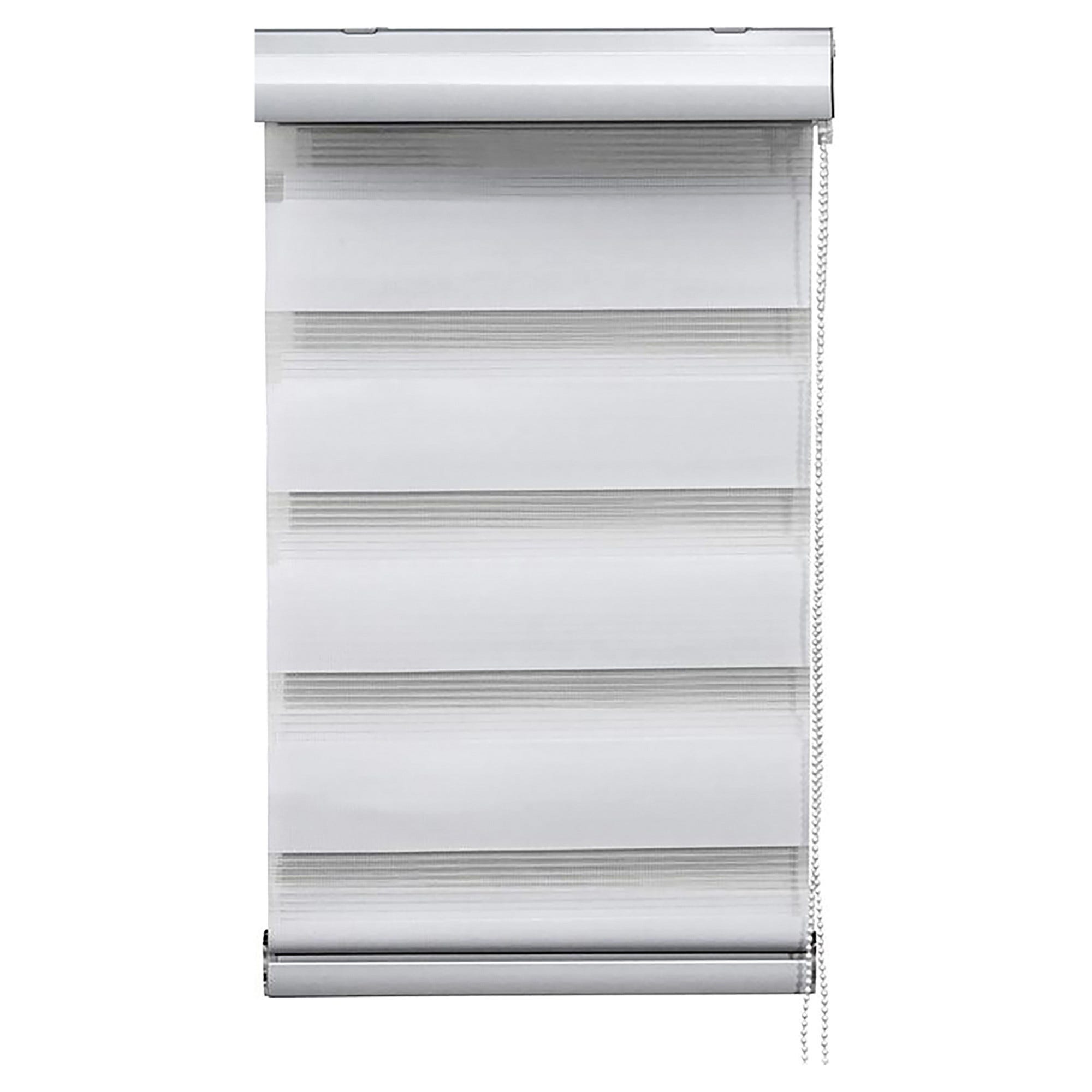 Tende a rullo Zebrate a doppio strato senza fili for finestre,Tende a rullo a doppio strato,Controllo della luce velato o for la privacy,Tapparellediurne e notturne (Size : W130xH160cm/W51.18xH62.99i