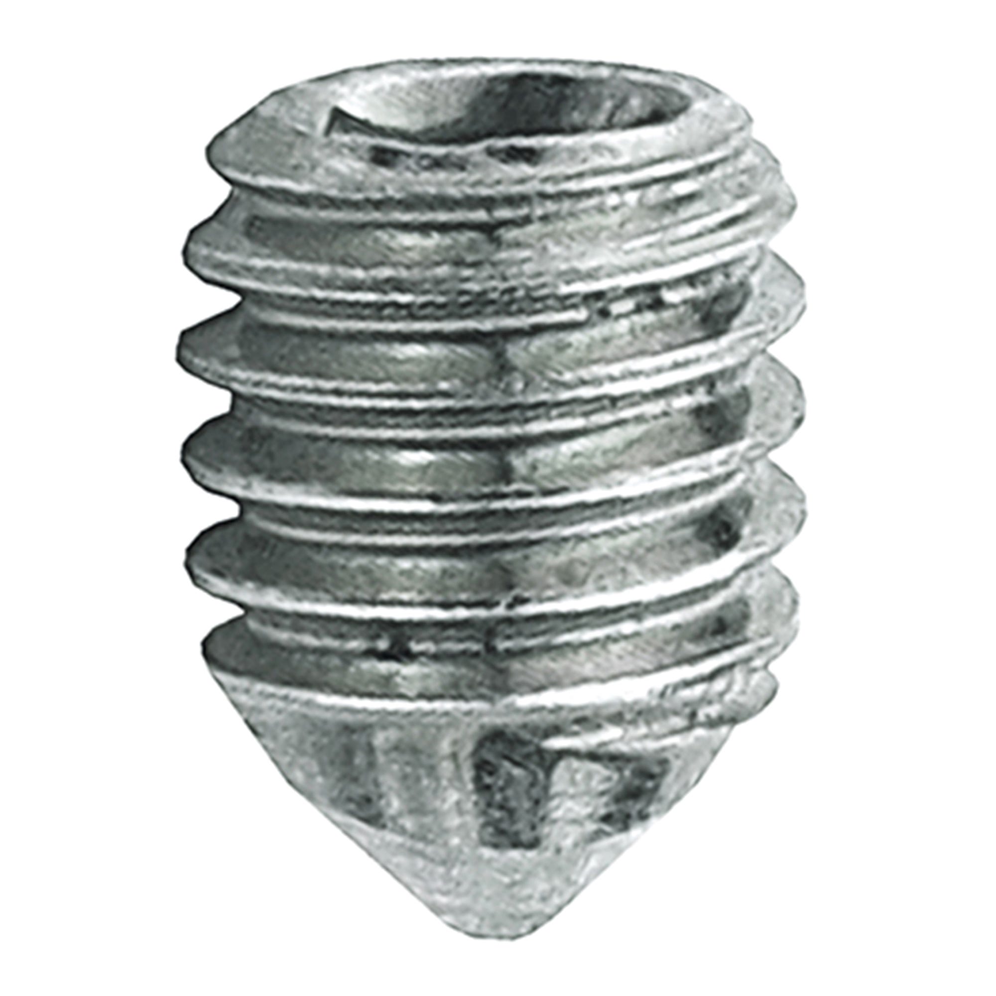 Viti Per Maniglia Porta M6x6mm - Set Di 10 Pezzi - Testa Conica Per Fissaggio Sicuro - Foto 4