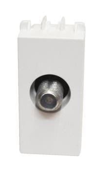 Prese Ec Italiane Bivalenti Easy Bianche 10/16a Ecse8080