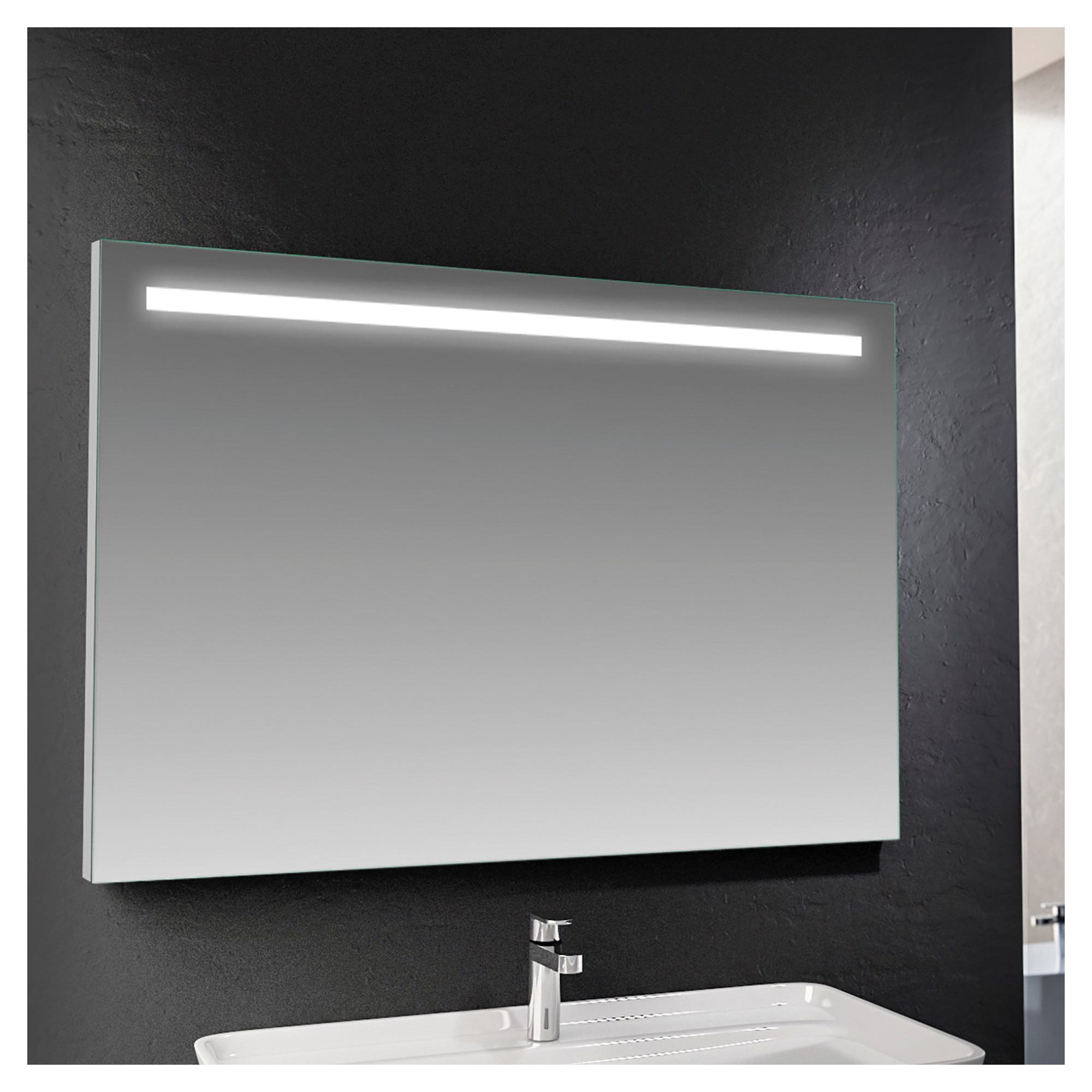 Specchio Bagno 60x60 Cm Con LED - Design Moderno E Illuminazione - Foto 7