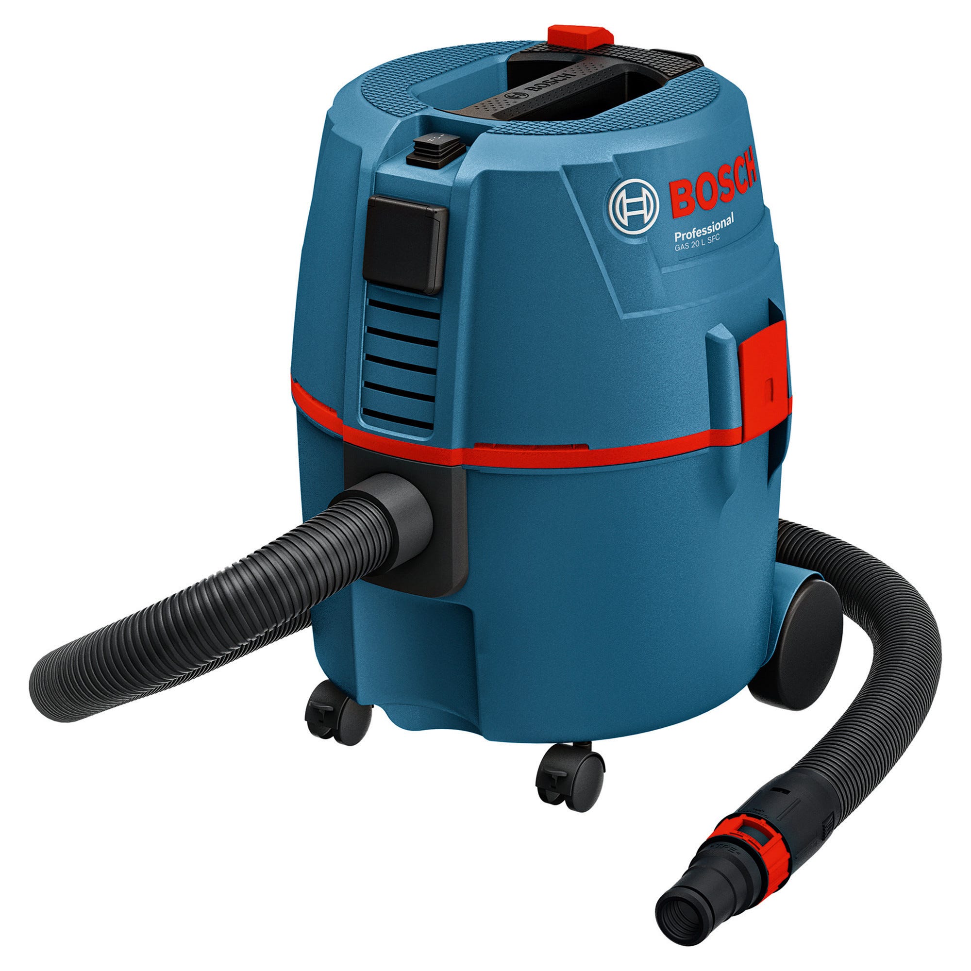 BIDONE ASPIRATUTTO 15 l BOSCH 1200 W GAS 20 L SFC SCUOTIFILTRO E PRESA  ELETTROUTENSILE