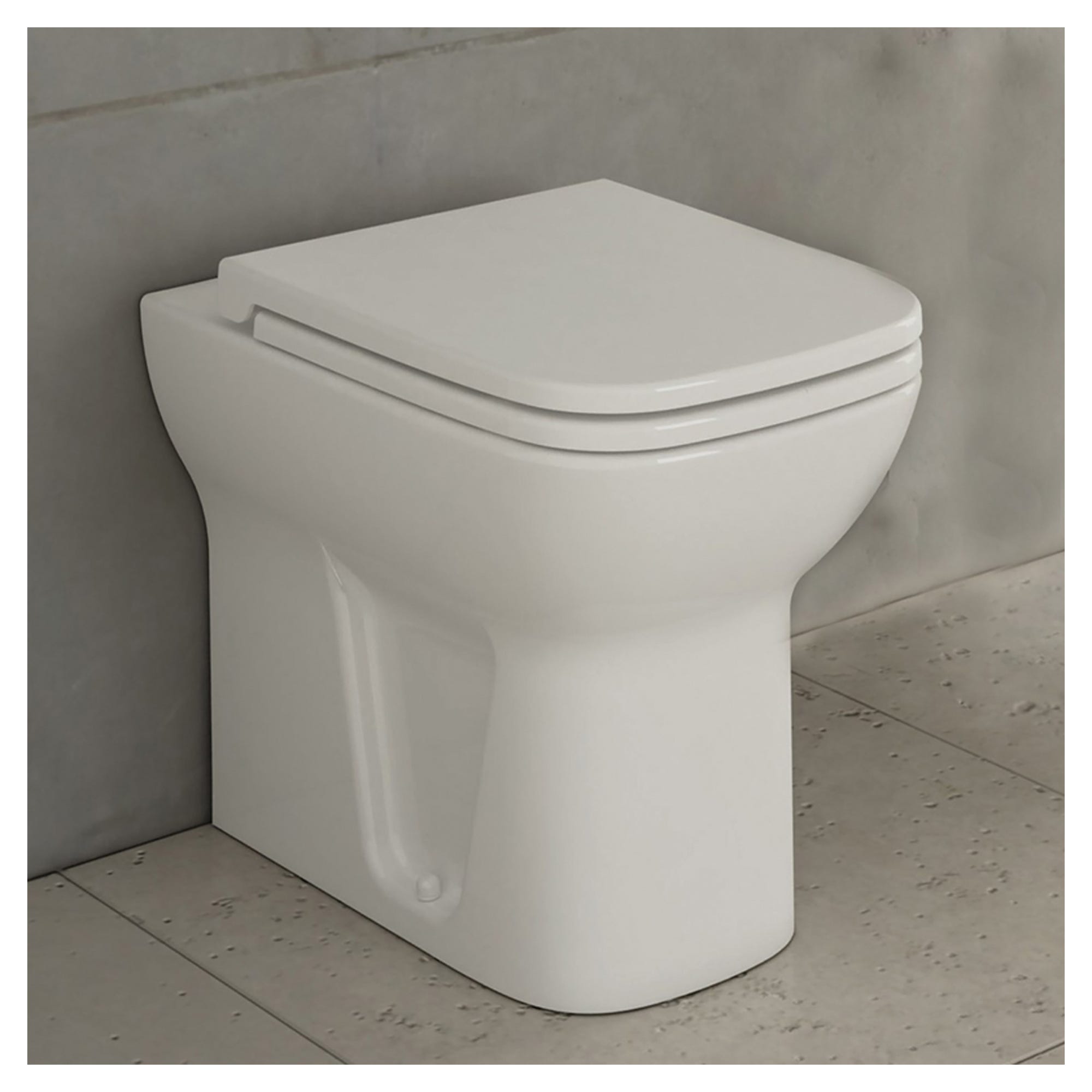 Copriwater Softclose Compatibile Vitra S20 - Termoindurente Bianco, Con Ciambella E Cerniere A Fissaggio Dal Basso