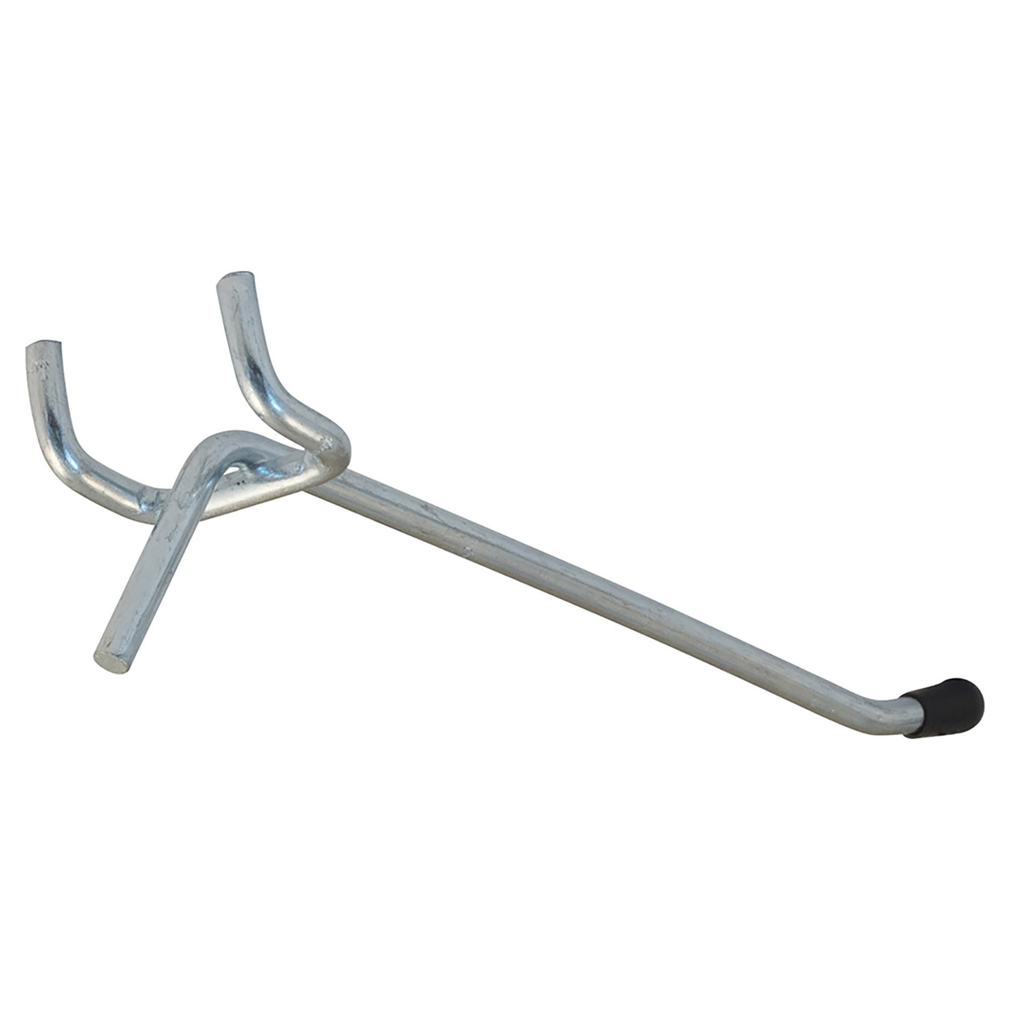 Ganci A Cascata Per Pannelli A Griglia, 2 Pezzi Cromati, Con 6 Palline E Rivestimento Protettivo, Portata Max 11,3 Kg, Per Esposizione Vestiti E Oggetti - 5