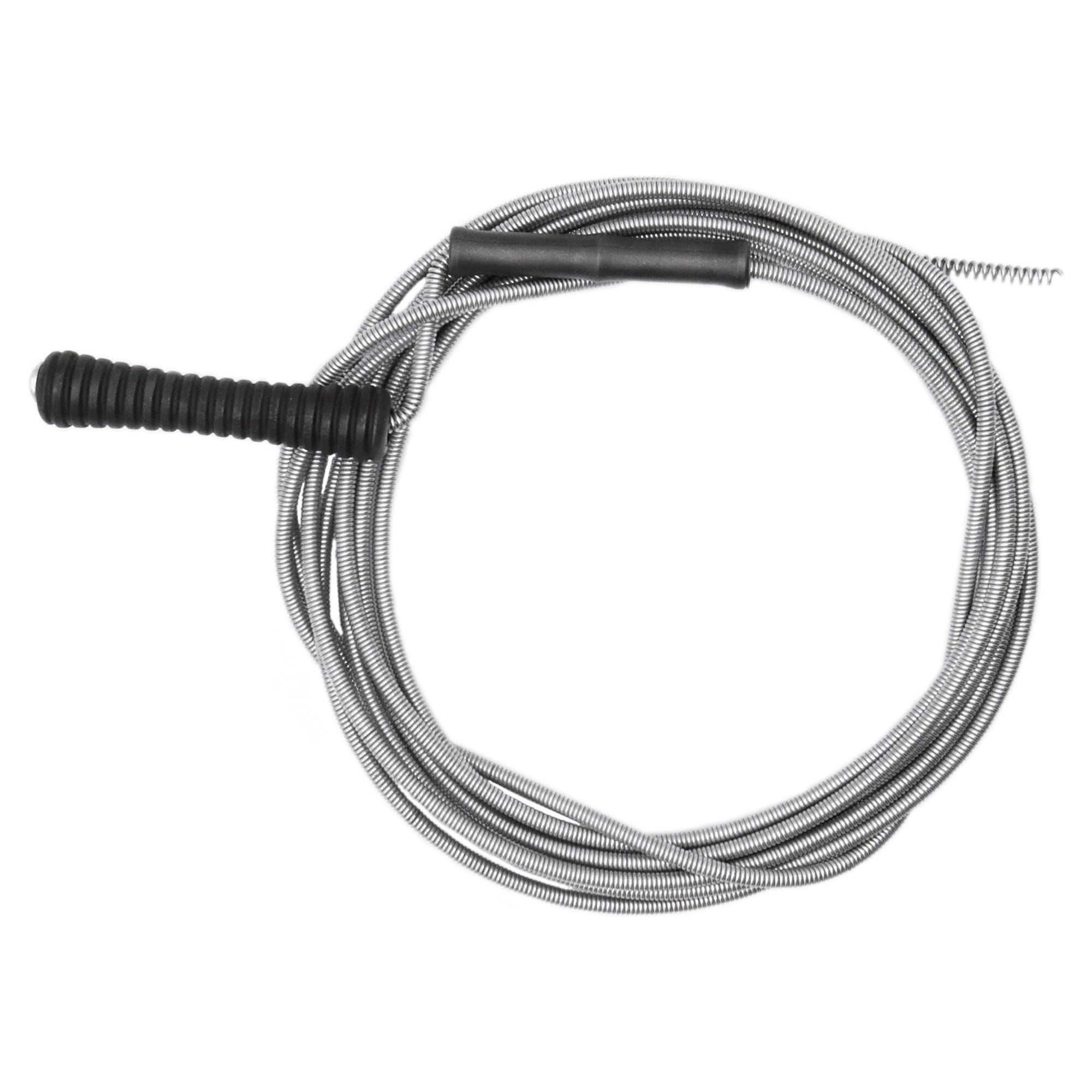 Tubicino A Spirale Mannesmann 10m Per Pulizia Tubi - Con Manovella E Molla