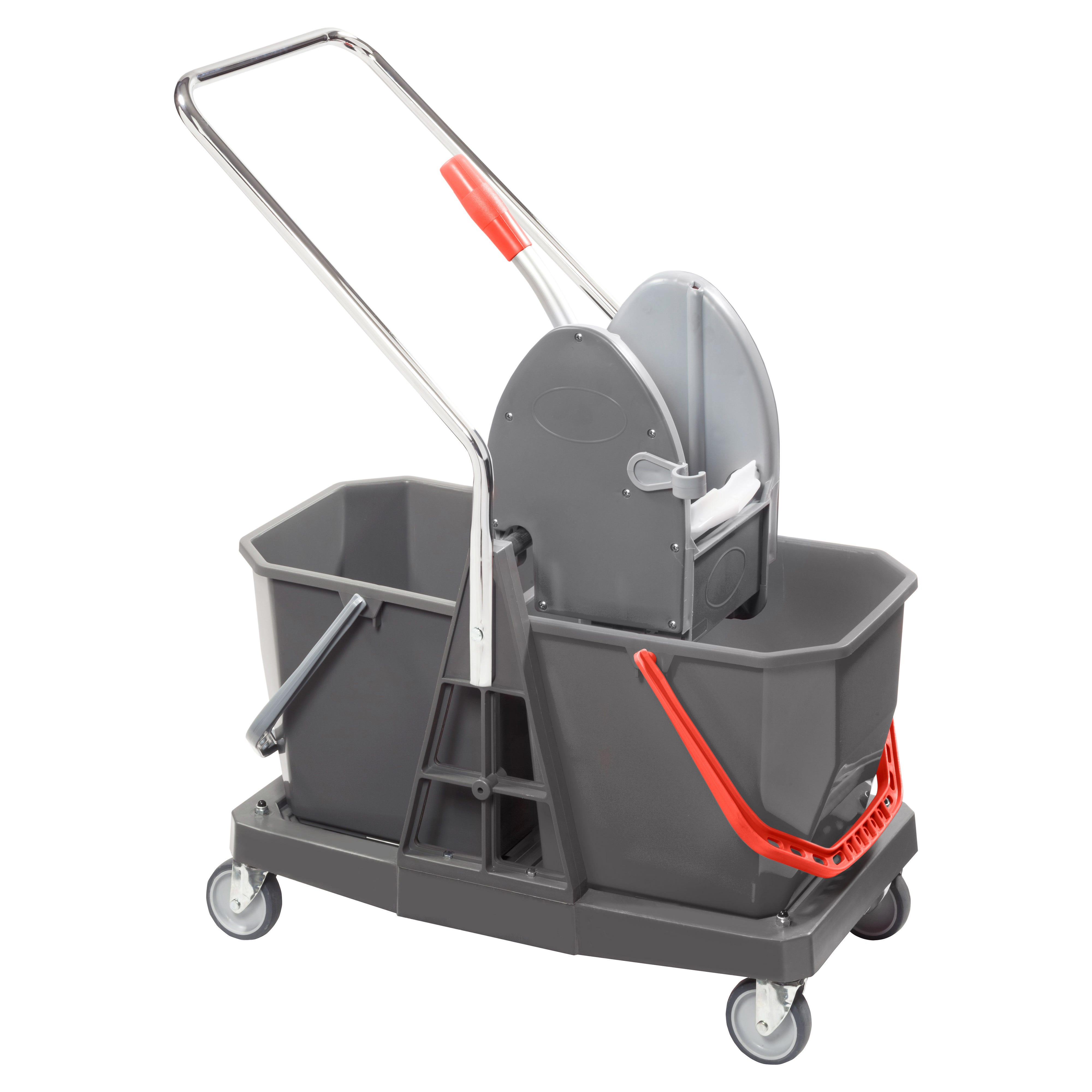 CARRELLO DUO VDM CON MANICO FISSO