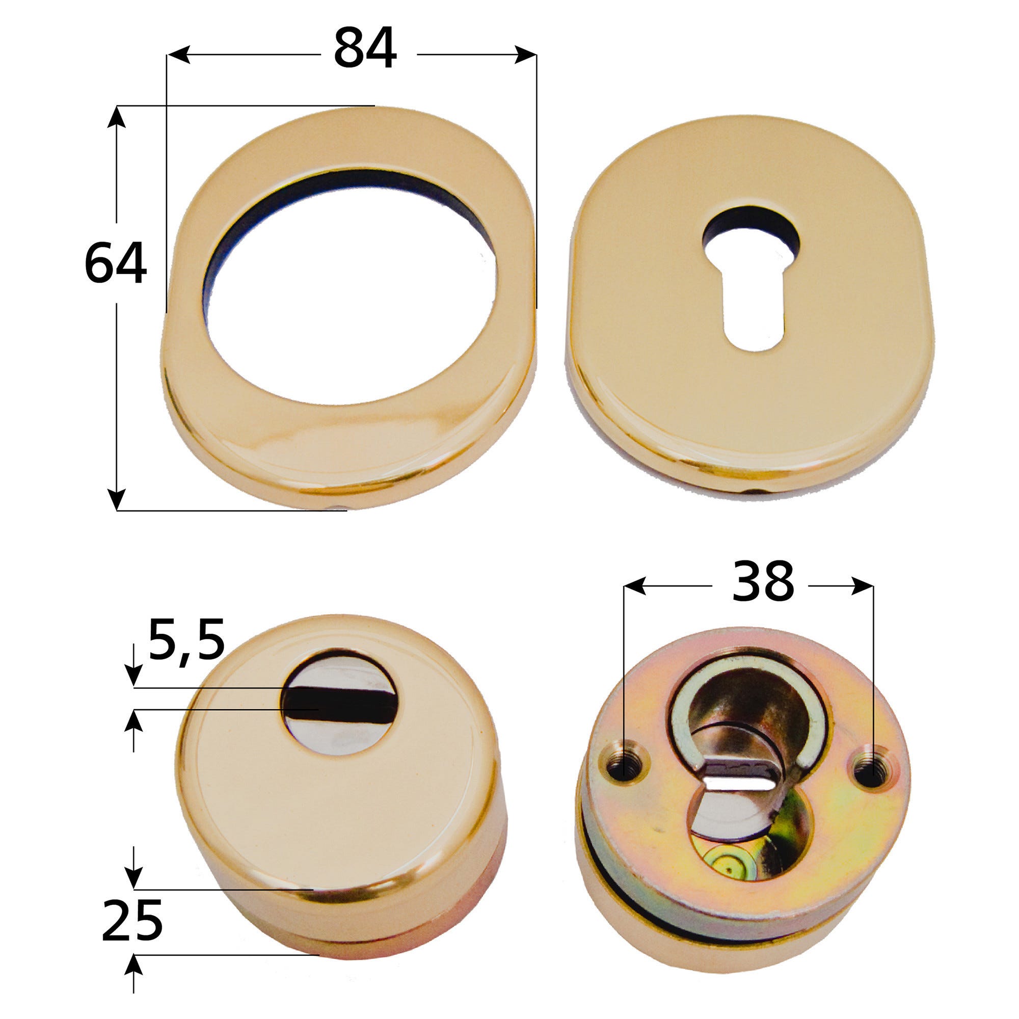 Antistrappo Per Porte Blindate - Diametro 17 Mm, Sicurezza Extra Per La Tua Casa - Foto 3