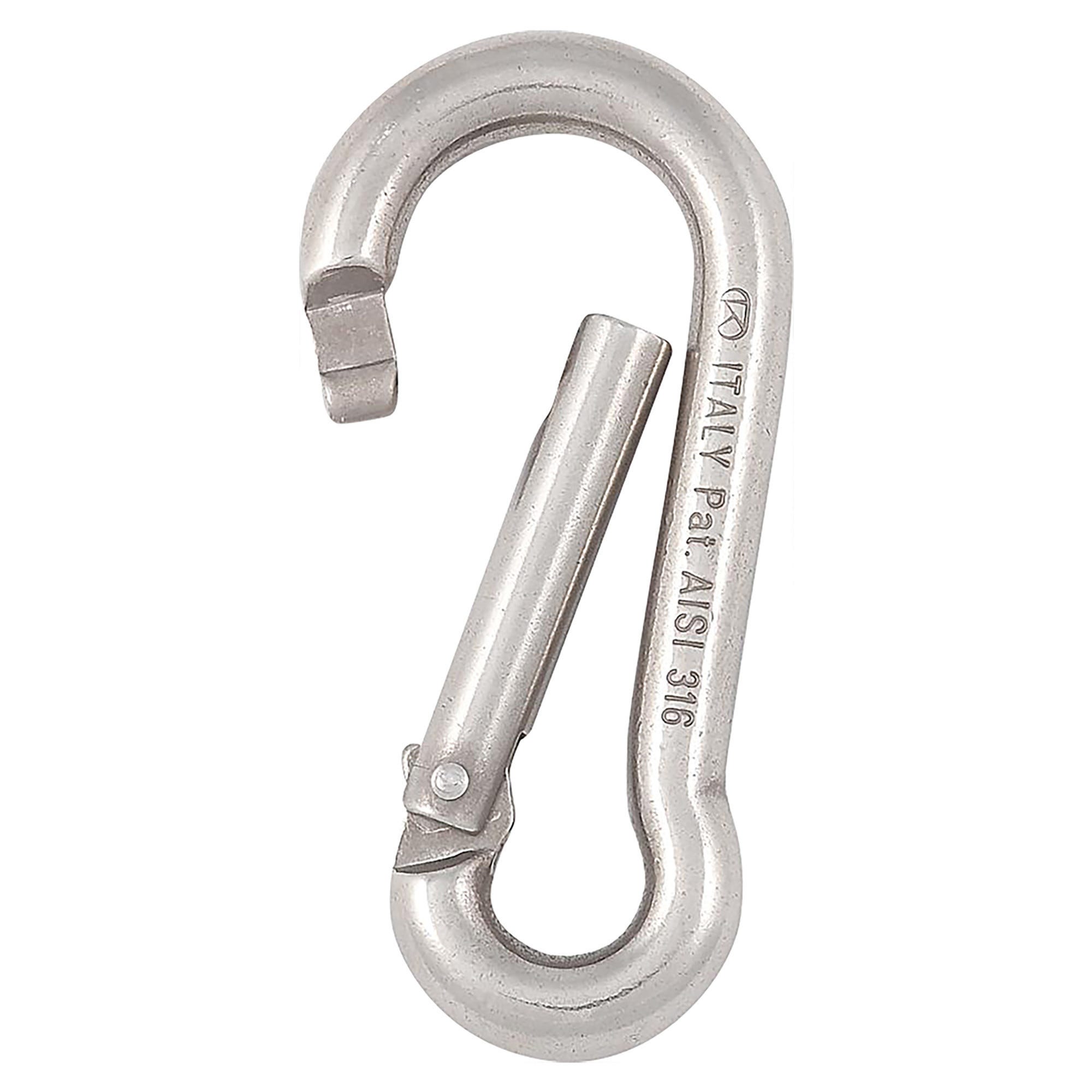 PFIFF Moschettone Per Finimenti Inox Cromato – Modello 007005-70-Full, Taglie COB E Full