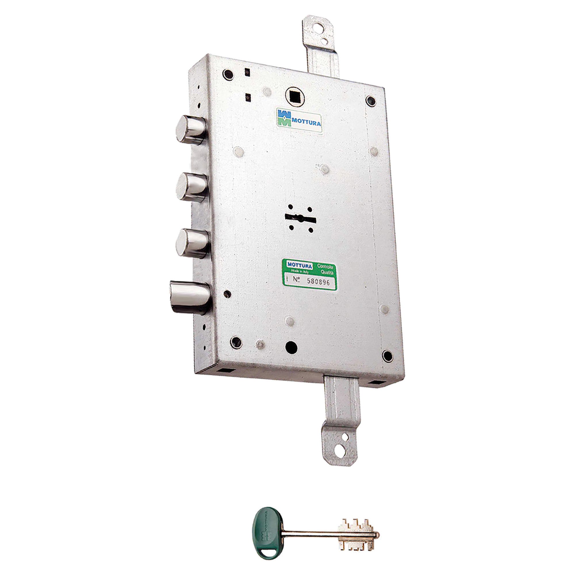 SERRATURA MOTTURA APPLICARE AMBIDESTRA DOPPIA MAPPA 37 mm E63 TRIPLICE ...