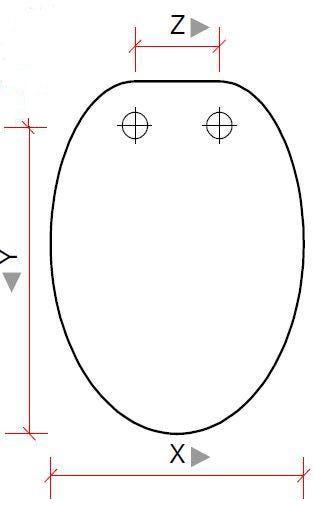 Copriwater Universale In MDF | Bianco | Dimensioni 45x36 Cm | Per Sedile WC - Foto 8