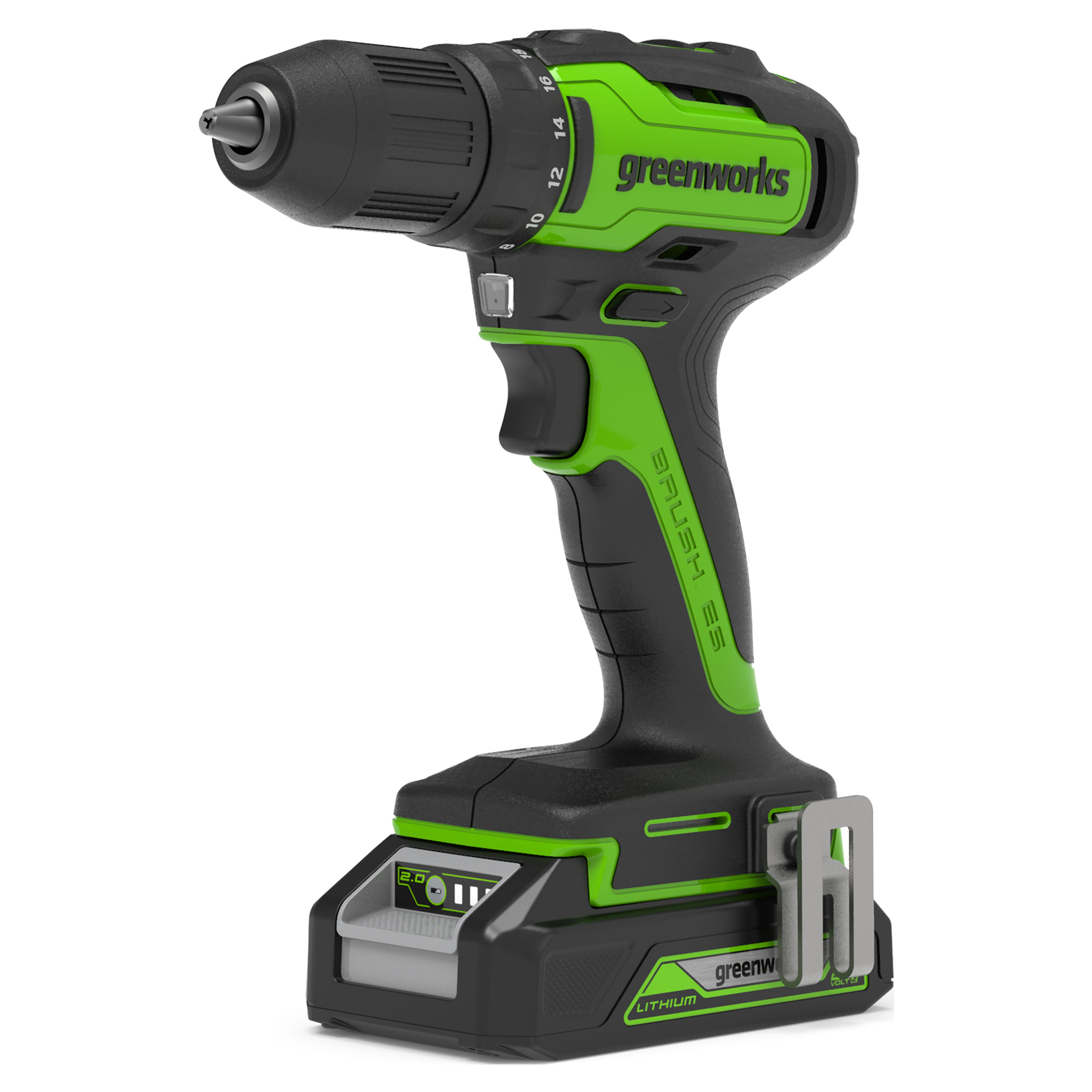 Trapano Avvitatore A Batteria Litio A Percussione 24V 2 Batteria 35 Accessori - Foto 3