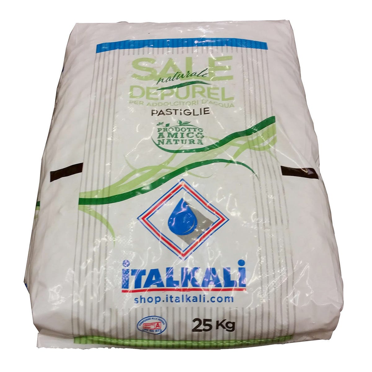 Idrosal Pastiglie Per Addolcitore Acqua - 4 Sacchi Da 25 Kg (Totale 100 Kg)