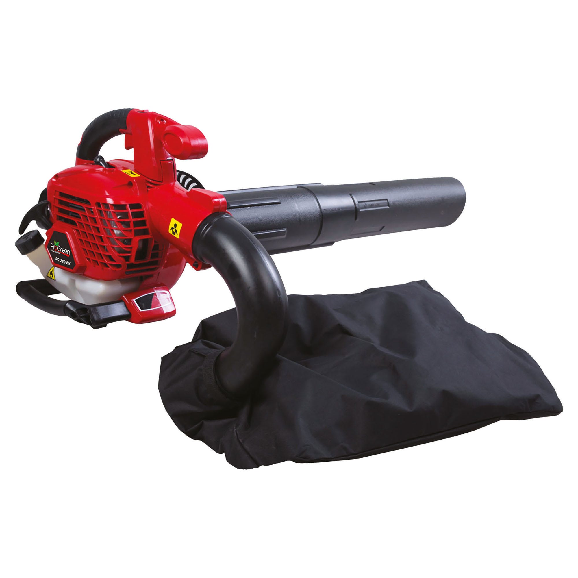 Soffiatore Aspiratore Trituratore Foglie WERKA PRO - 3000 W, Borsa Raccolta 35 Litri, Con Ruote