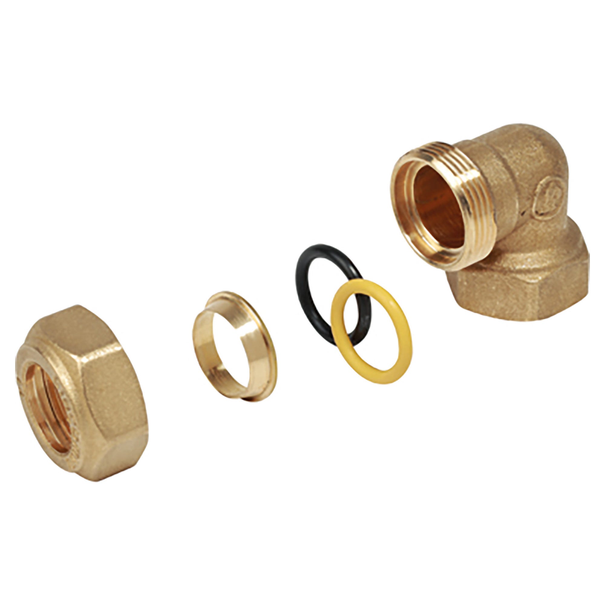 Kit Di Accessori Per Bagno Con Miscelatore A Parete Da 2 Pezzi Raccordo Per Rubinetto A Gomito Da Parete Argento 90073711