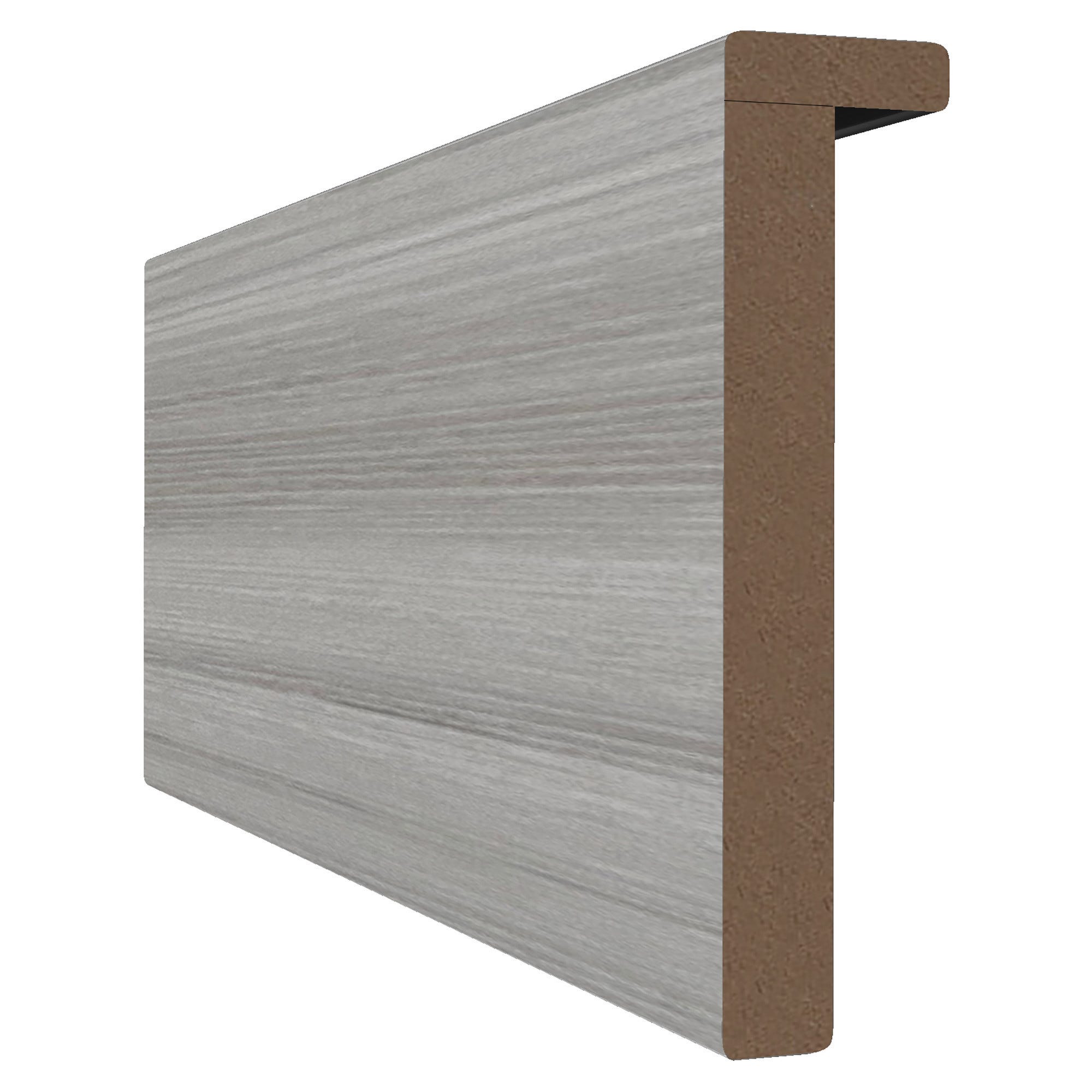 10 Coprifilo In MDF Rovere Grigio | Spessore 10mm, Lunghezza 70cm | Per Arredamento - Foto 6