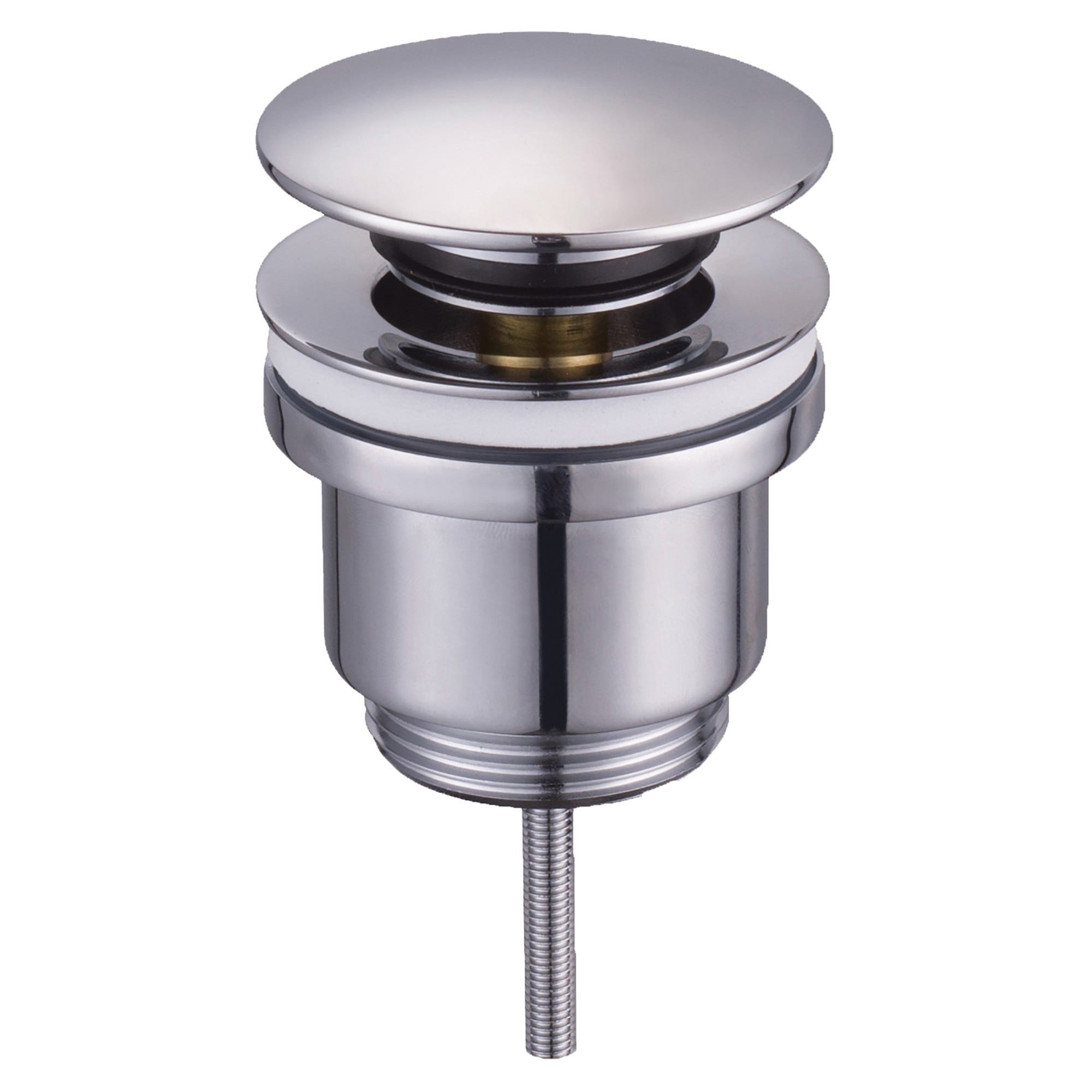 ABSOPRO 4 Prolunghe Per Valvola Pneumatici In Ottone Cromato Tono Argento - Estensori Filettati 27mm - 2