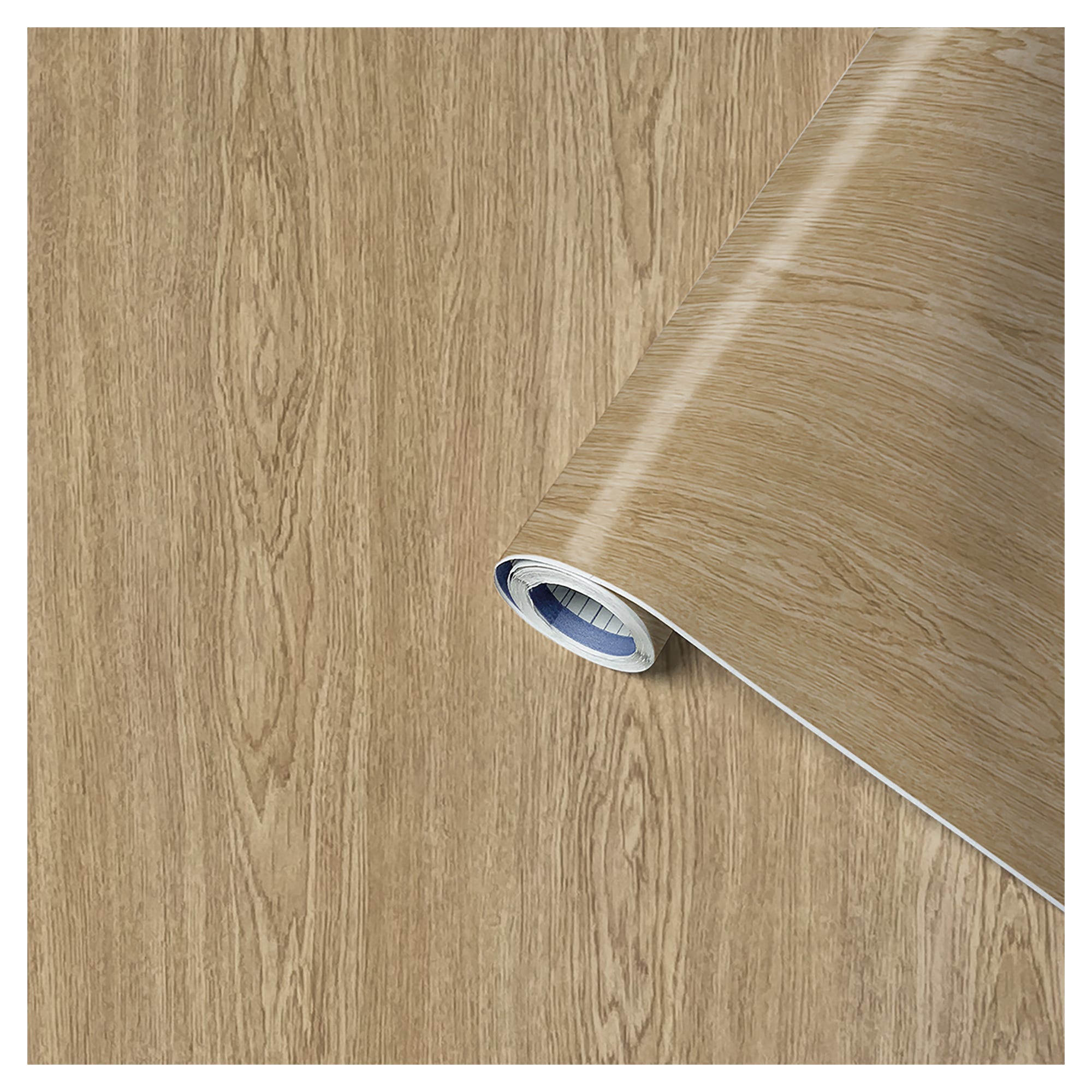 Bordo In Melamina Termoadesivo Rov Grigio Sonoma, 45mm X 5m - Per Fini Tavoli E Mobili, Facile Da Applicare