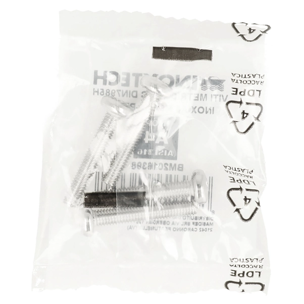 Viti Per Lamiera DIN 7981 500 Pezzi In Acciaio Inox A2 - Testa Lente, Misure 2.2 E 2.9 Mm Viti Croce 2.2 Mm 2.9 Mm - Foto 4