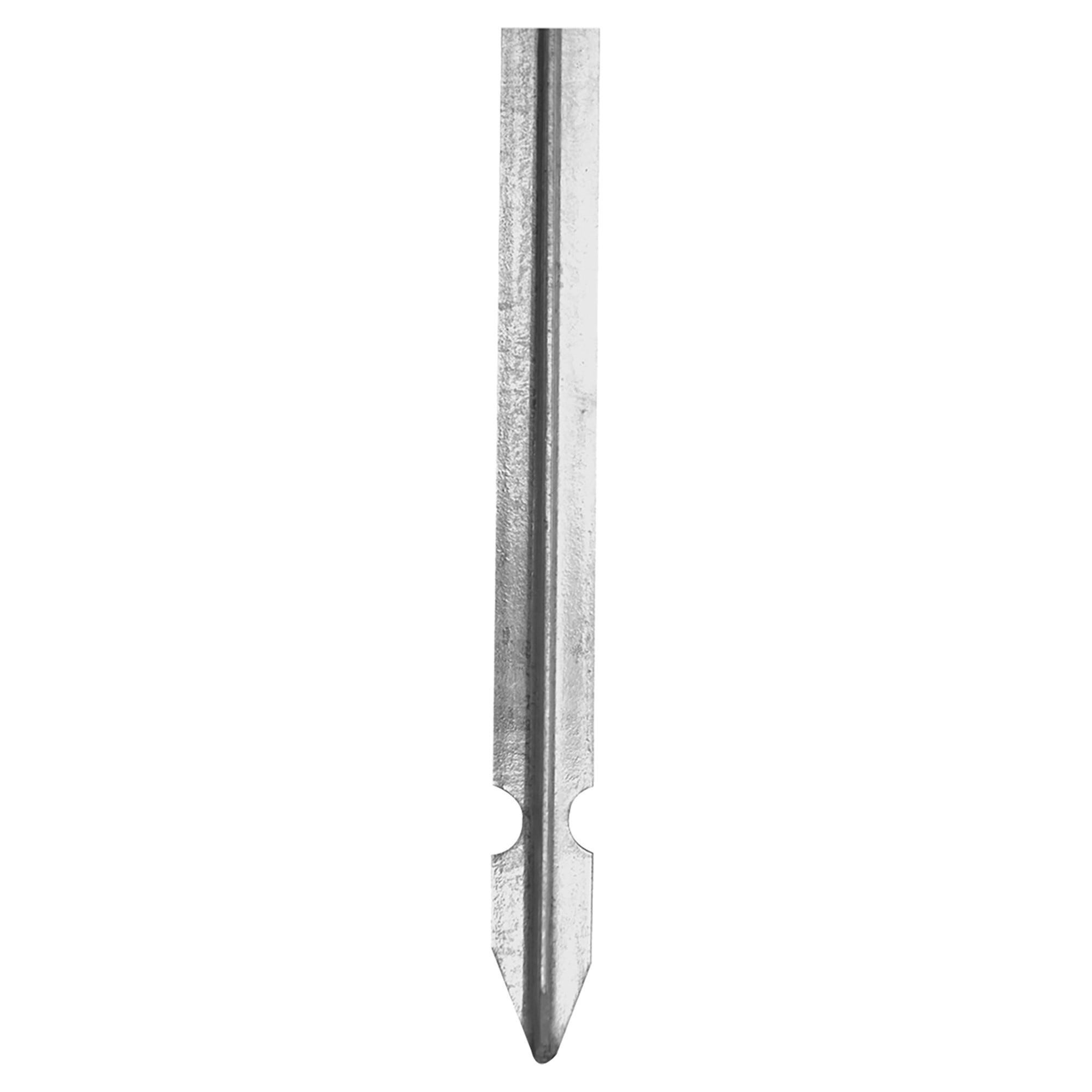Palo Terra Zincato Per Recinzione 0,3m 12x12mm Impieghi Pesanti (050-011)