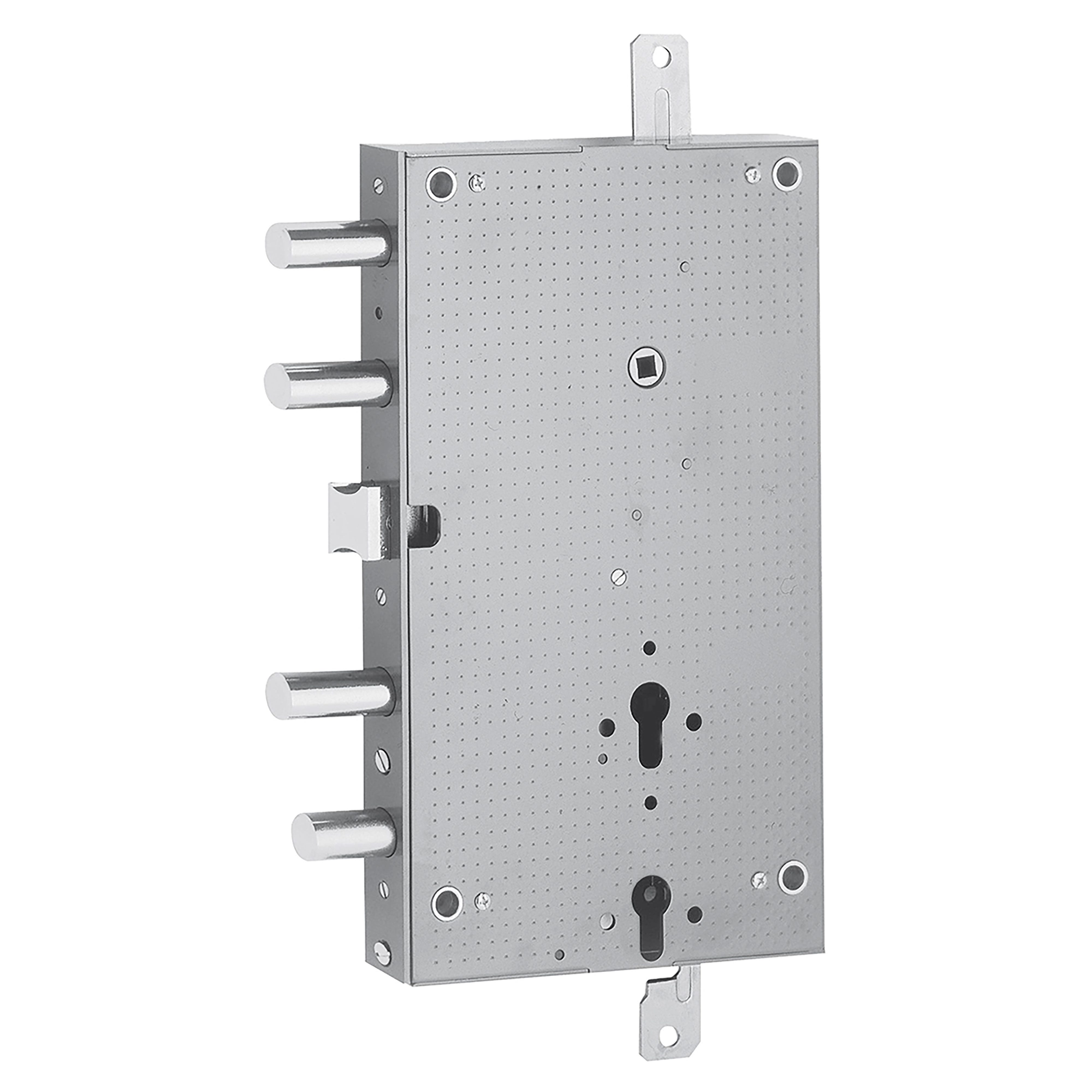 Cilindro A Leva Doblina M18 18mm Per Serratura - 2 Chiavi - Finitura Argento