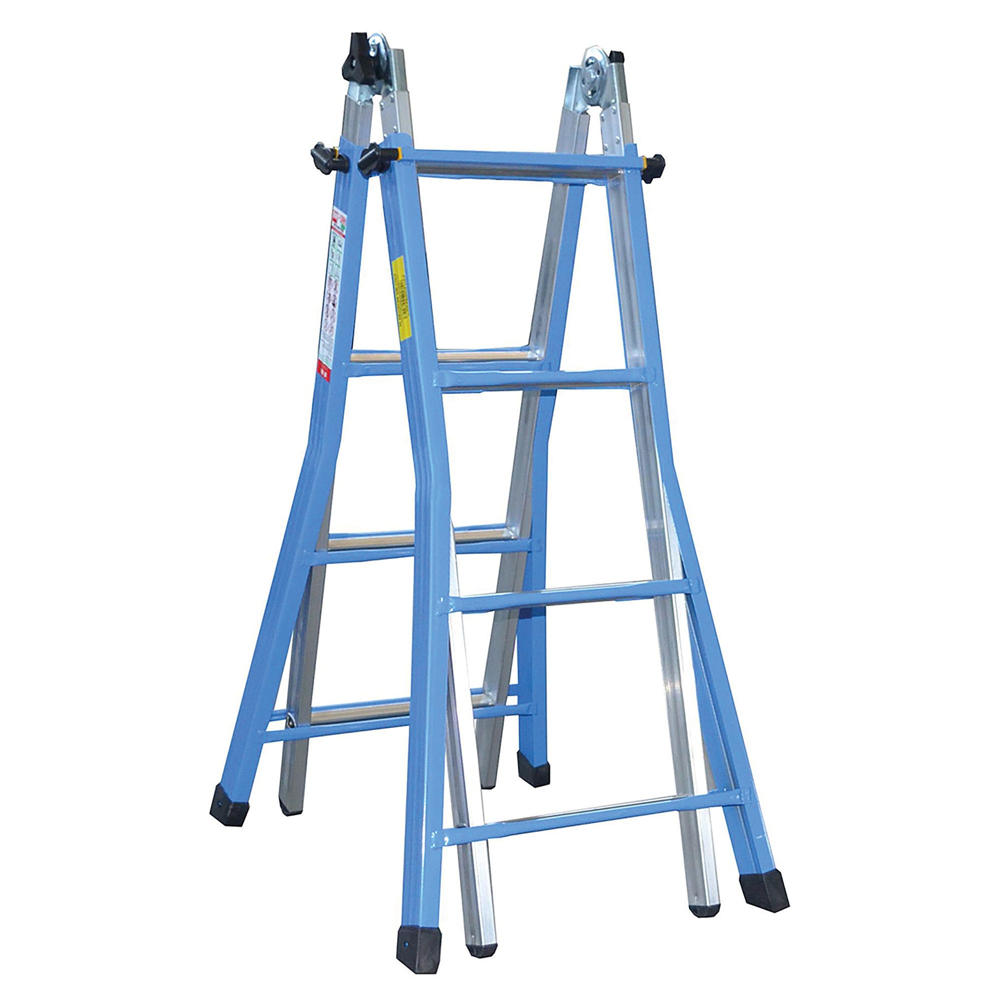 Scala Telescopica Multifunzione 3 In 1 Daromigo | 402 Cm Max, Portata 150 Kg | Alluminio Leggero