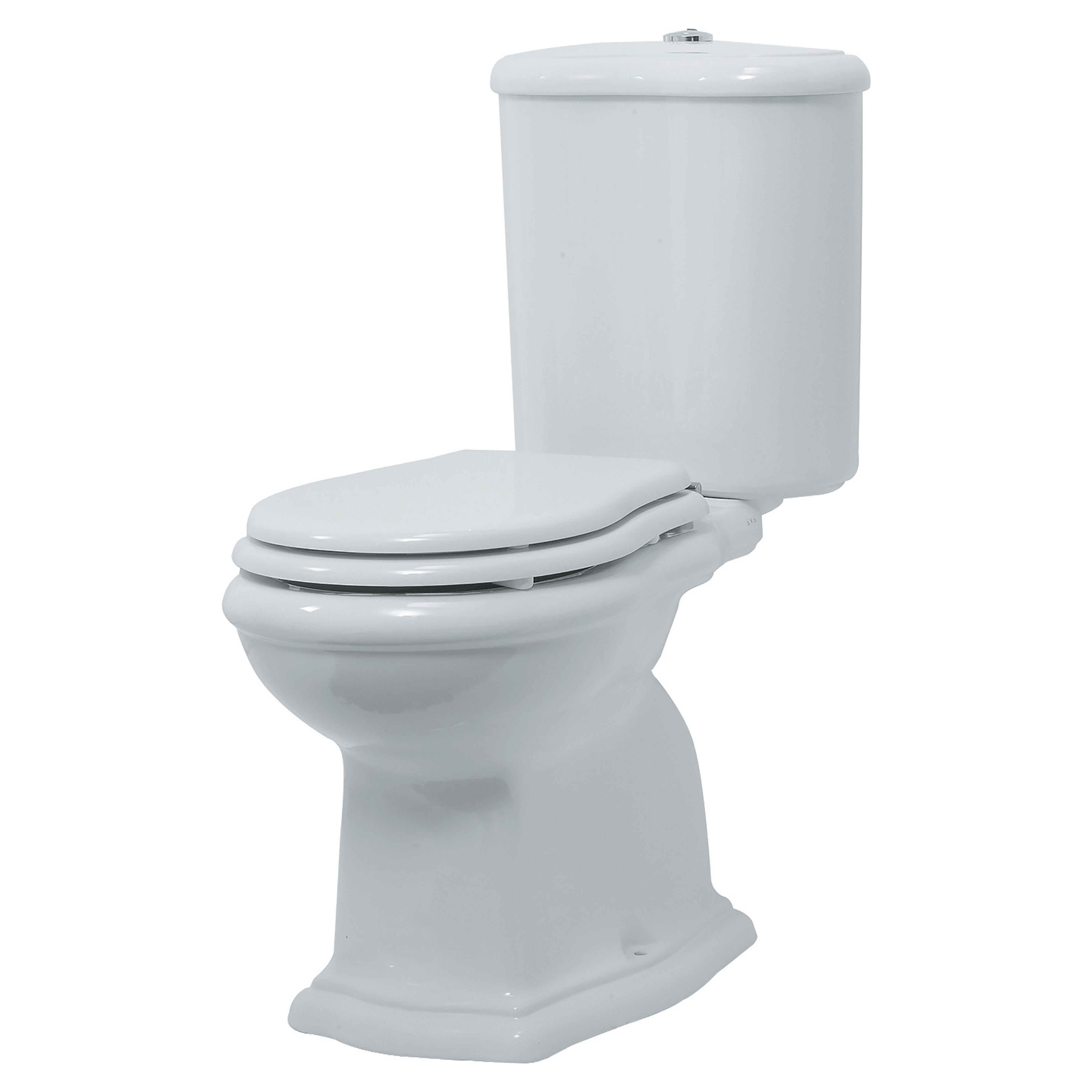 Vaso Monoblocco GINEVRA Con Cassetta - Scarico A Terra, Ceramica Bianca, CopriWC Termoindurente, Dimensioni 35x65x38 Cm - Foto 10