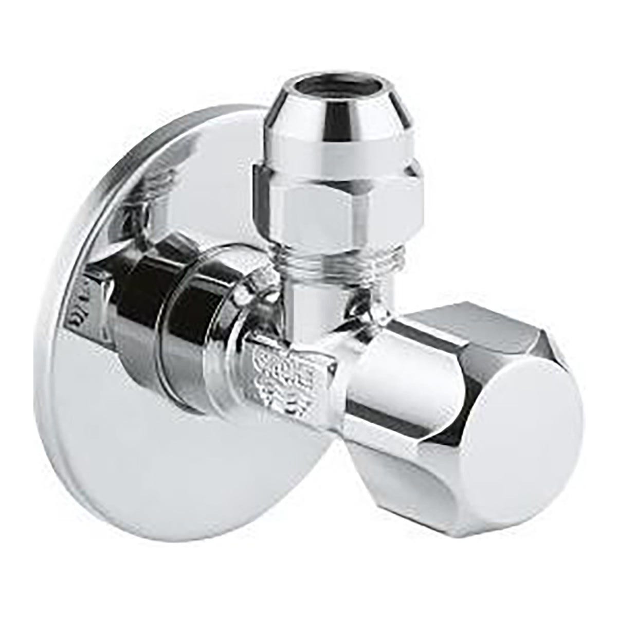 SOTTOLAVABO A SQUADRA GROHE 1/2'' x 3/8'' CROMO ATTACCO