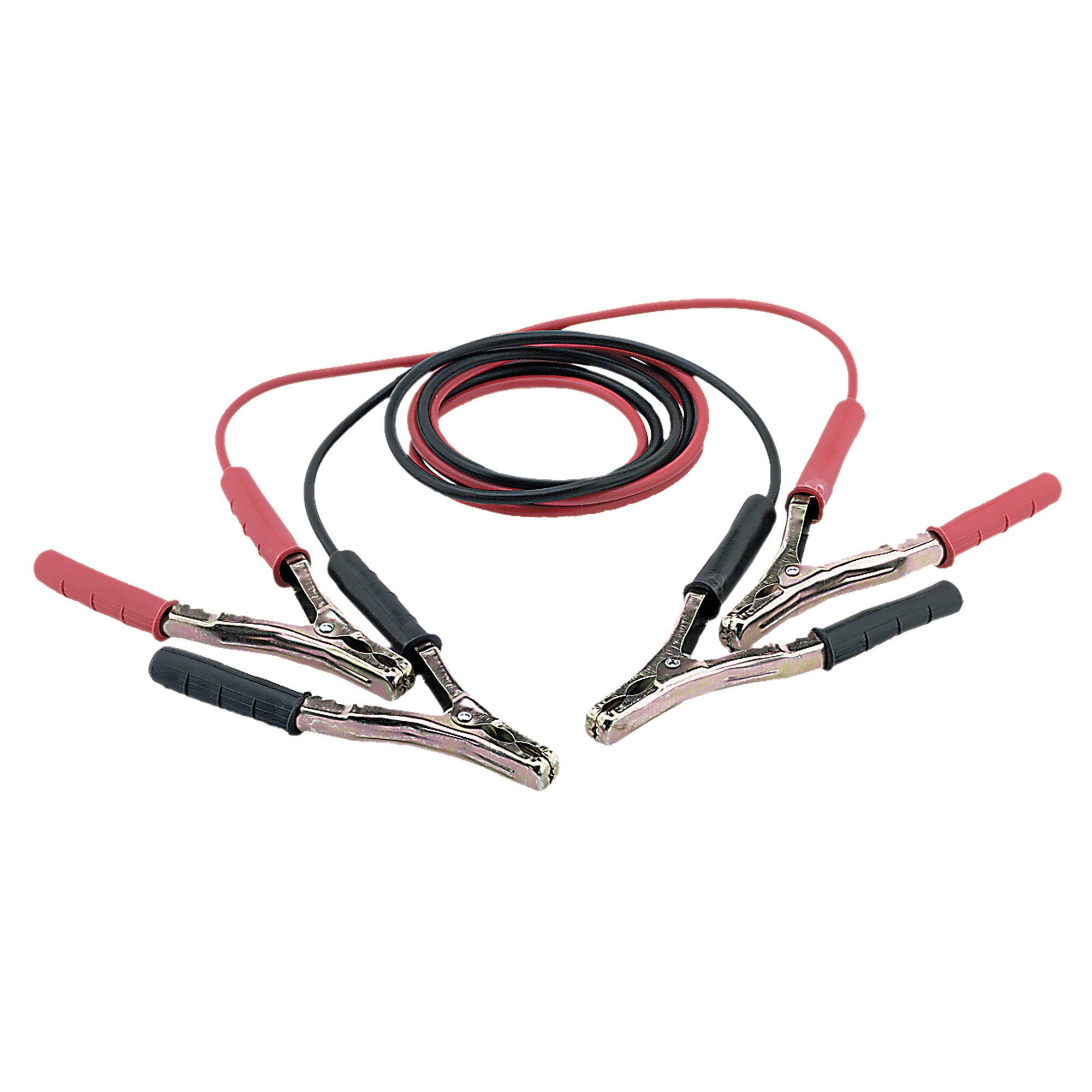 PINZE PER CAVI BATTERIA ISOLATE 40 Ah - 80 MM ROSSO NERO 2 Pz
