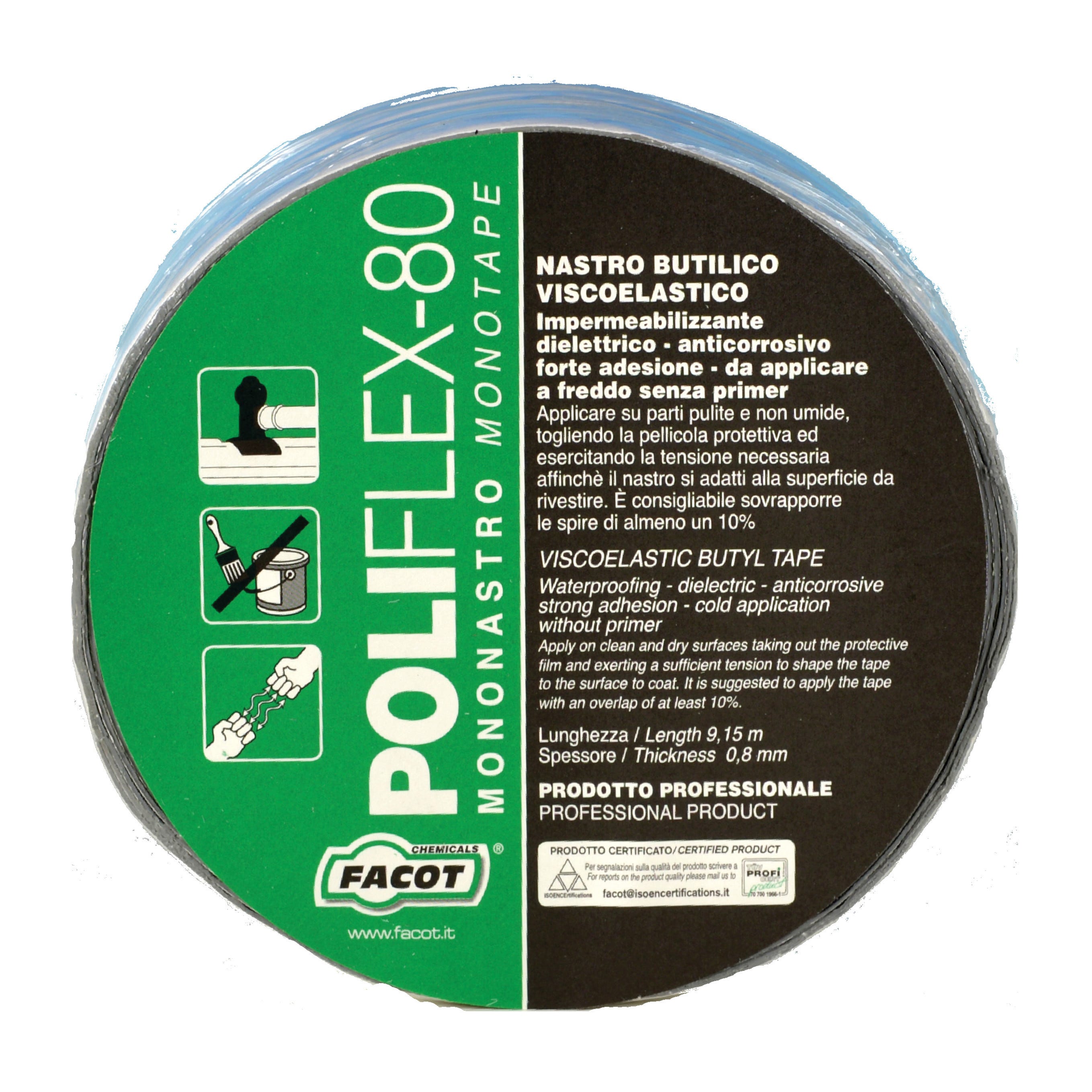 Sigillante Impermeabile Per Auto Filo Rotondo Butilico 8 Mm X 8m Nastro Butilico Filo Tondo Bbutilico Nero Colla Per Gomma Nastro Sigillante Impermeabile In Gomma Ermetica Nastro Di Butile Per Parabrezza Luci - 6
