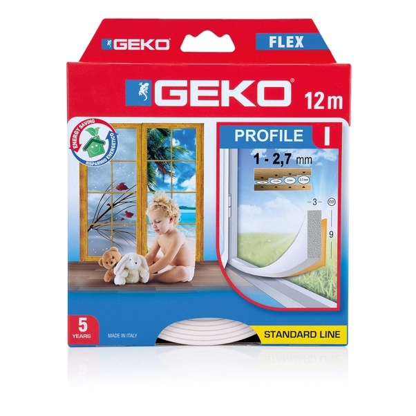 Nastro Biadesivo Forte In Feltro - 2 Rotoli 8m X 2cm, Bianco, Per Interni Ed Esterni - Foto 5