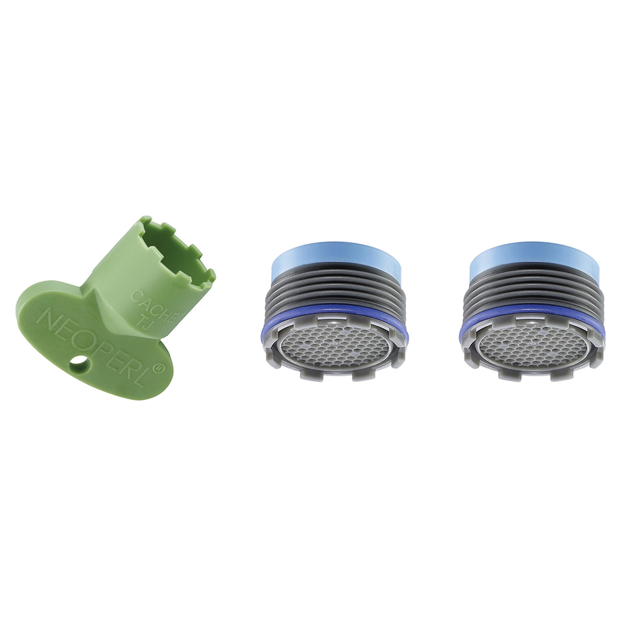 AERATORE CACHE NEOPERL M 18,5 X 1 CON CHIAVE DI SMONTAGGIO CONFEZIONE