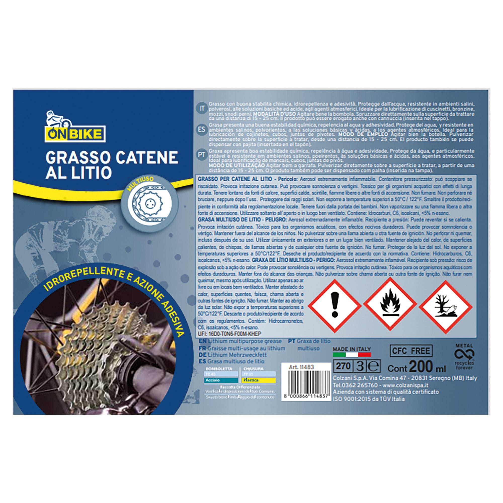 PTC24 GRASSO PER CATENE | RED PEPPER