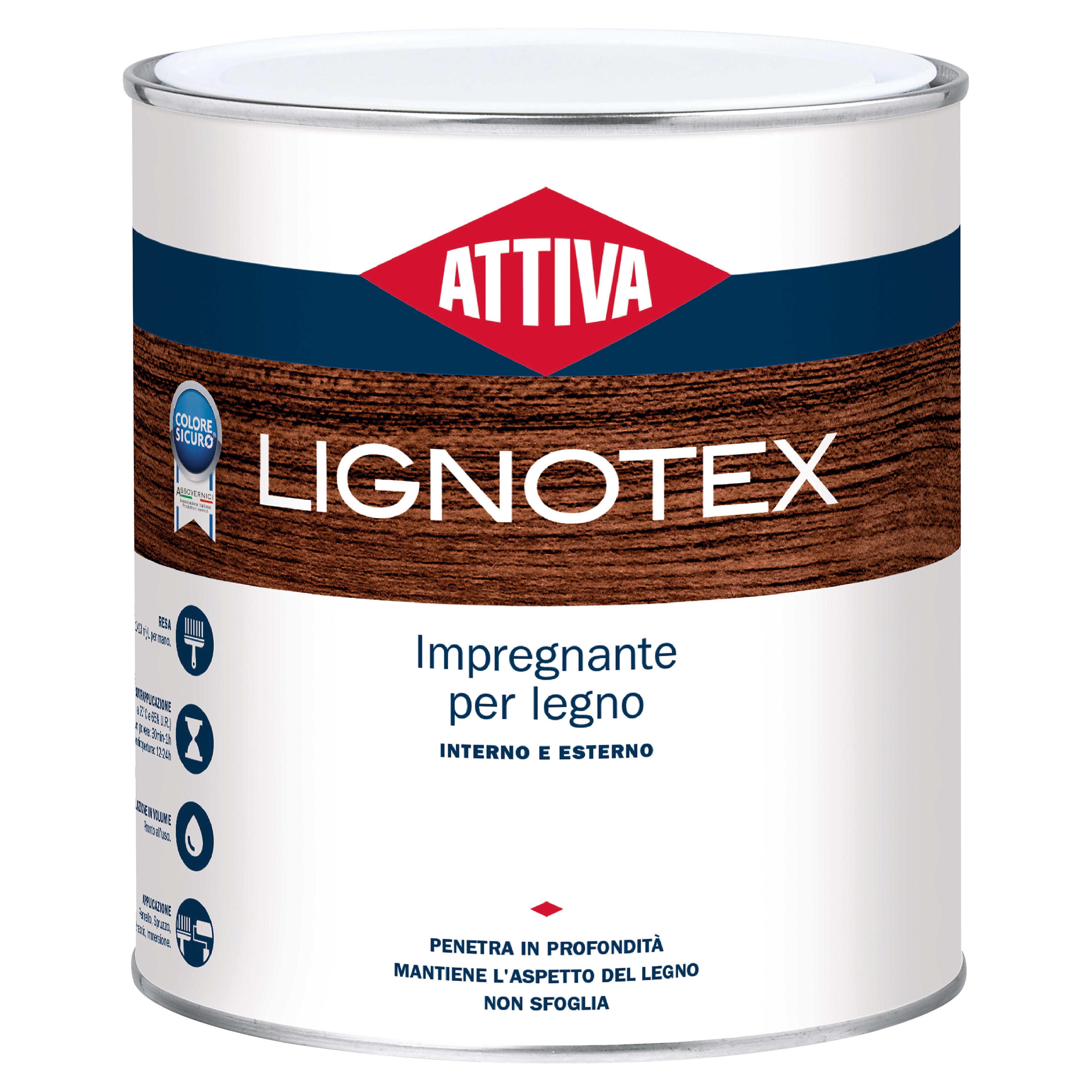 Impregnante acqua per legno trasparente VERNIFER
