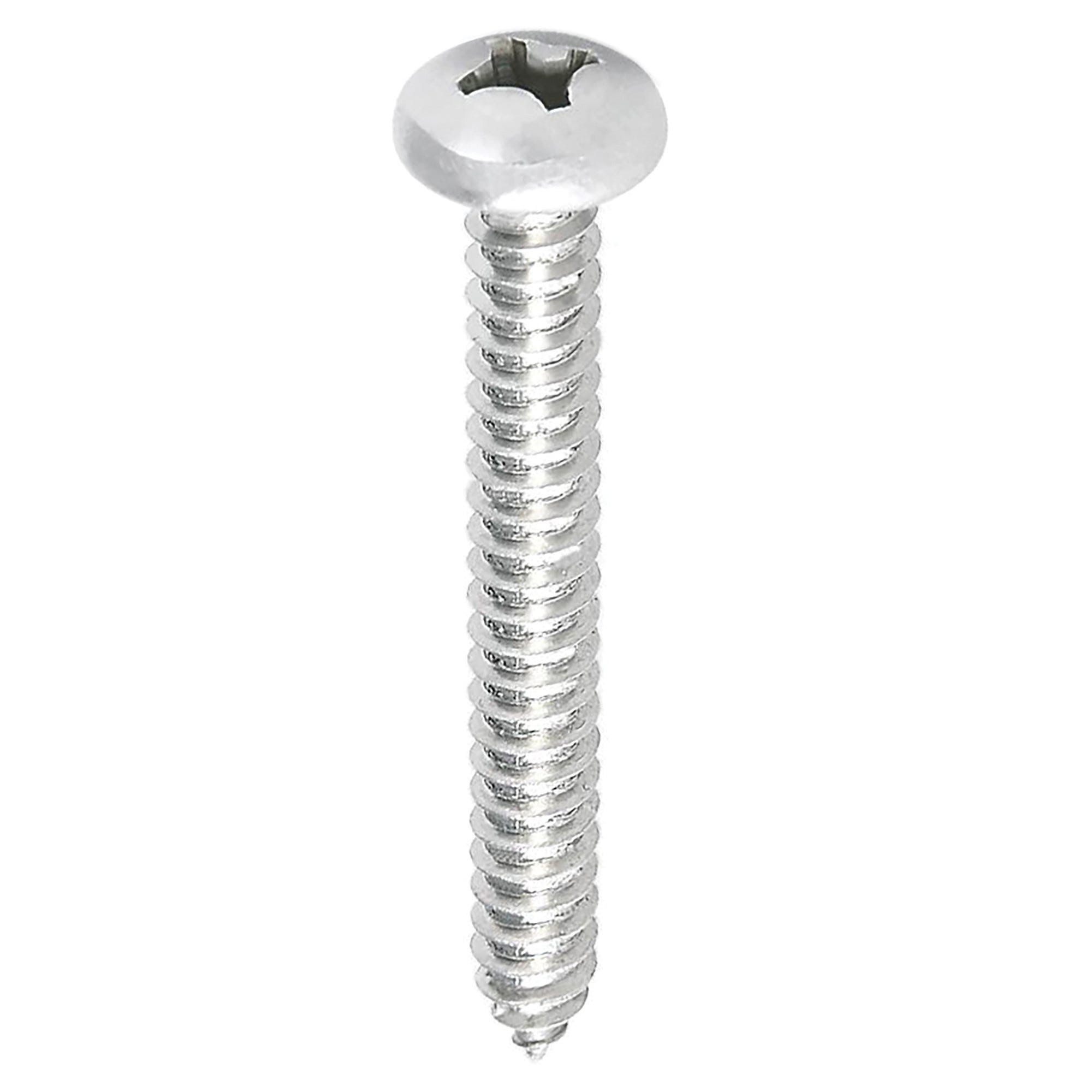 CONPHERON Vite a Testa Tonda Phillips Vite in Nylon Nero Vite Isolata in Plastica, M6x12 mm,50 pezzi