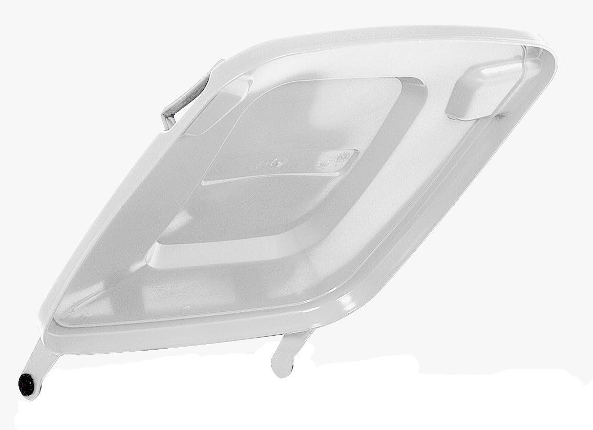 Mobil Plastic - Coperchio Per Bidone Industriale Da 200 Litri In HDPE - Nero, Diametro 690 Mm - 2