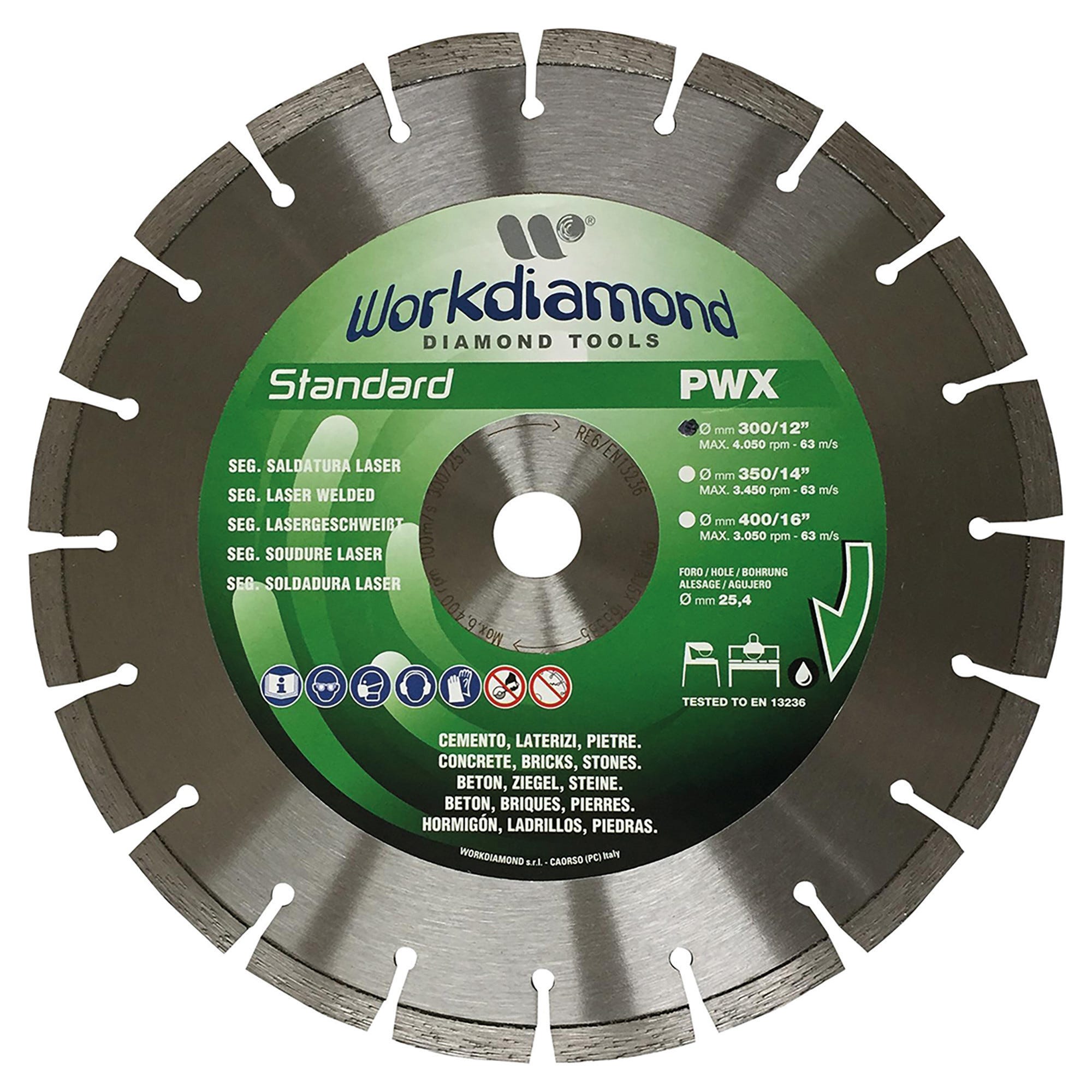 Disco Diamantato Professionale A Segmenti Saldati Laser Con Anima Speciale - Foto 6