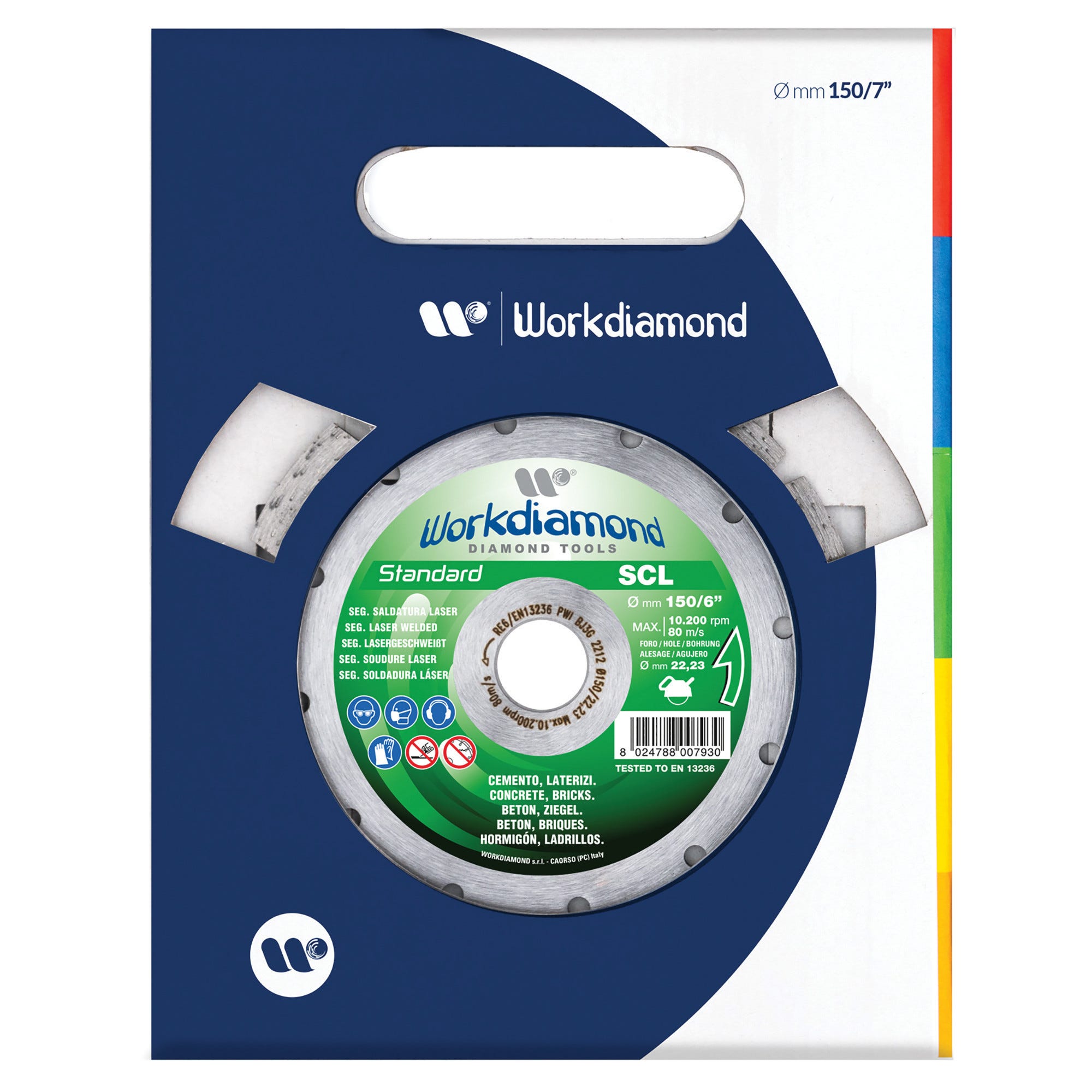 107mm X 150mm Diamond Core Drill Bit Set With SDS & Hex Adapter - Foto 10