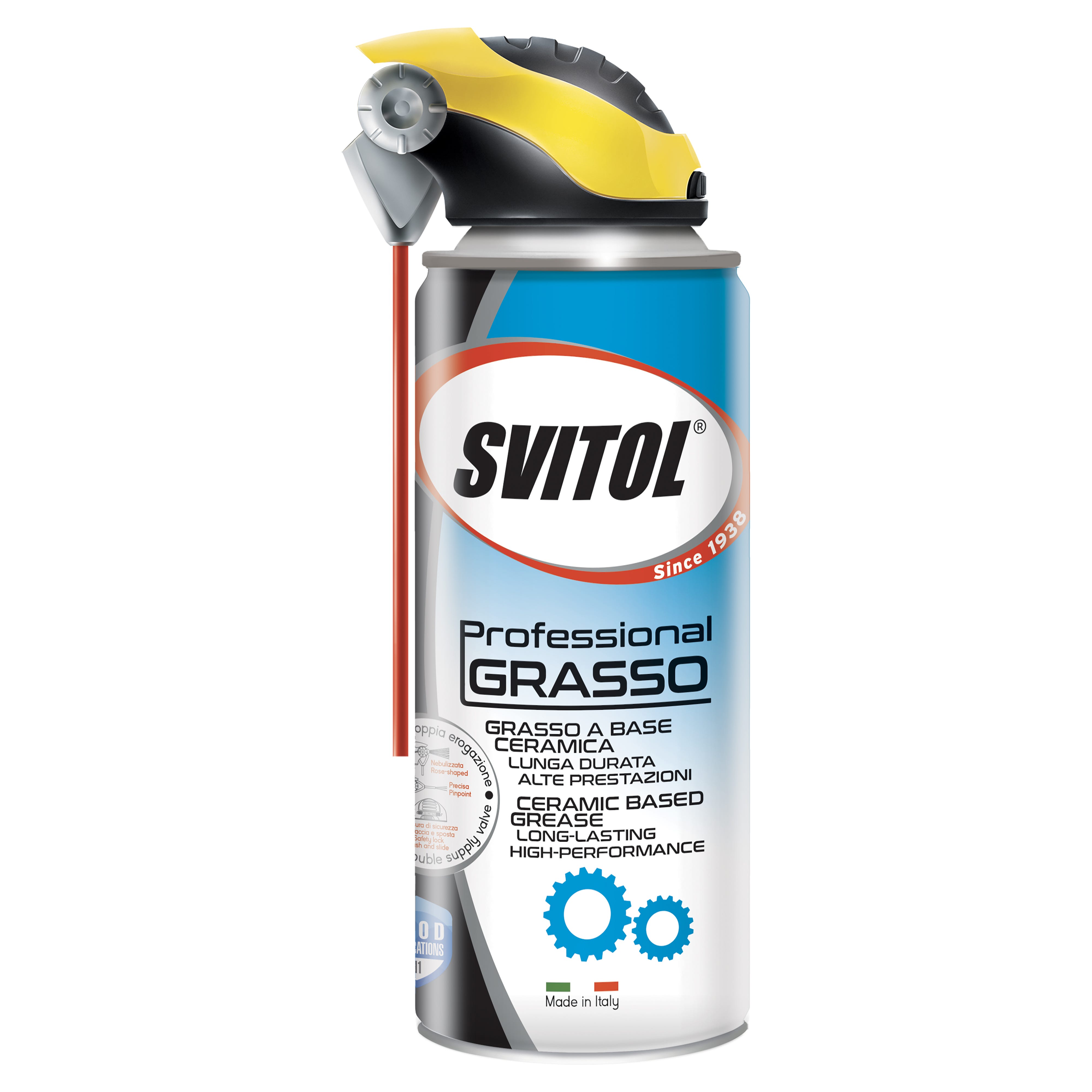 Spray Grasso Ceramico Alto – 400 Ml – Resistente A Temperature Estreme – Per Lubrificazione E Protezione - 3