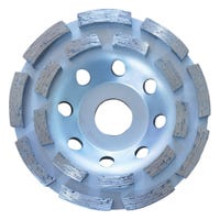 Mola A Tazza Diamantata HERZO 180 Mm Per Smerigliatrice - Pietra, Cemento, Granito - Foto 2