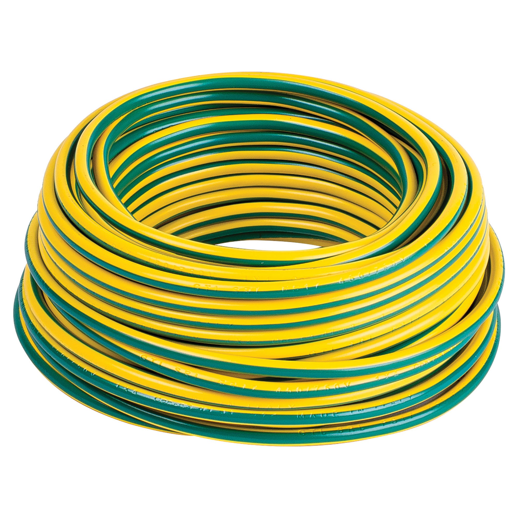 Cavo Elettrico Rigido Calibro 14 AWG - Giallo - 25 Piedi - UL1007 300V - Remington Industries