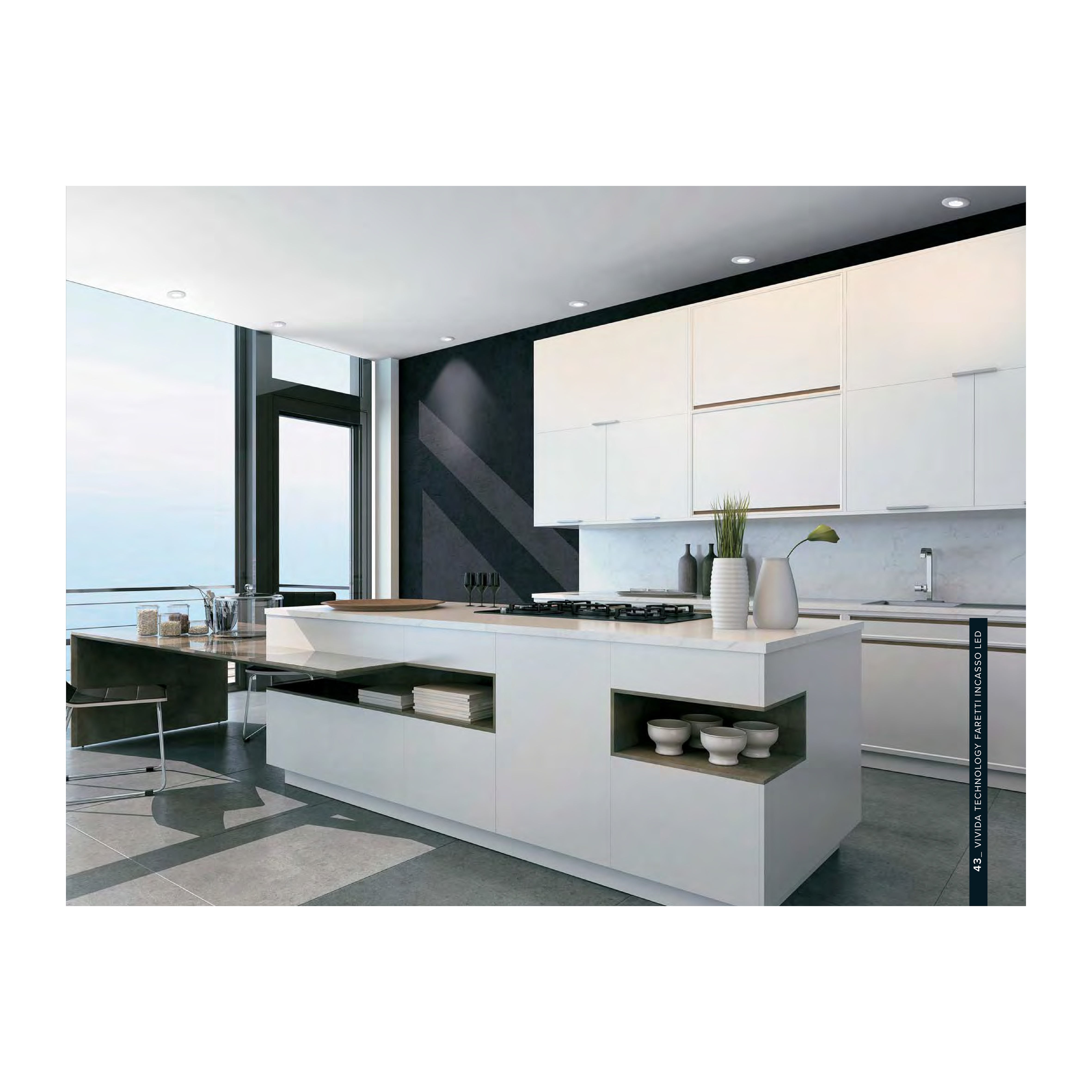 Faretti LED Da Incasso Tomosu 5W 550LM - Kit 12 Pezzi, 5 Temperature Colore Regolabili, IP44, Per Cartongesso, Foro 70-80mm