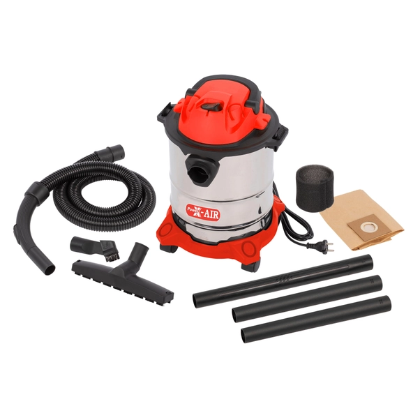 BIDONE ASPIRATUTTO 15 l 1000 W POWERPLUS PH0342 SOLIDI E LIQUIDI FUSTO IN ACCIAIO INOX BIDONE ASPIRATUTTO 15 l 1000 W POWERPLUS PH0342 SOLIDI E LIQUIDI FUSTO IN ACCIAIO INOX