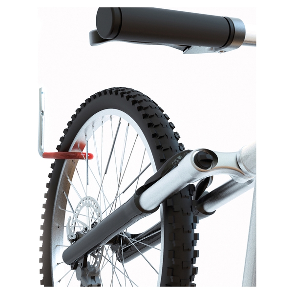 Portabici Da Muro Ganci Per Biciclette Da Muro QH-Shop Ganci Da Parete Gancio Garage Muro Grande Universale Multifunzionale Doppio Gancio In Acciaio Con Vite Per Organizzare Tubo Da Giardino Biciclette Utensili Elettrici