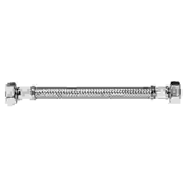 FLESSIBILE ACCIAIO INOX F1/2''xF1/2'' LUNGHEZZA 60 cm PORTATA 48 l/min