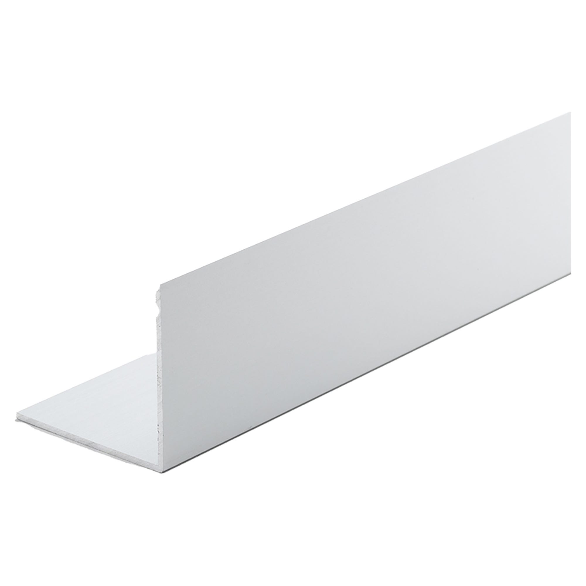 ANGOLARE ALLUMINIO 30x30x1 mm 2 m ARGENTO SATINATO