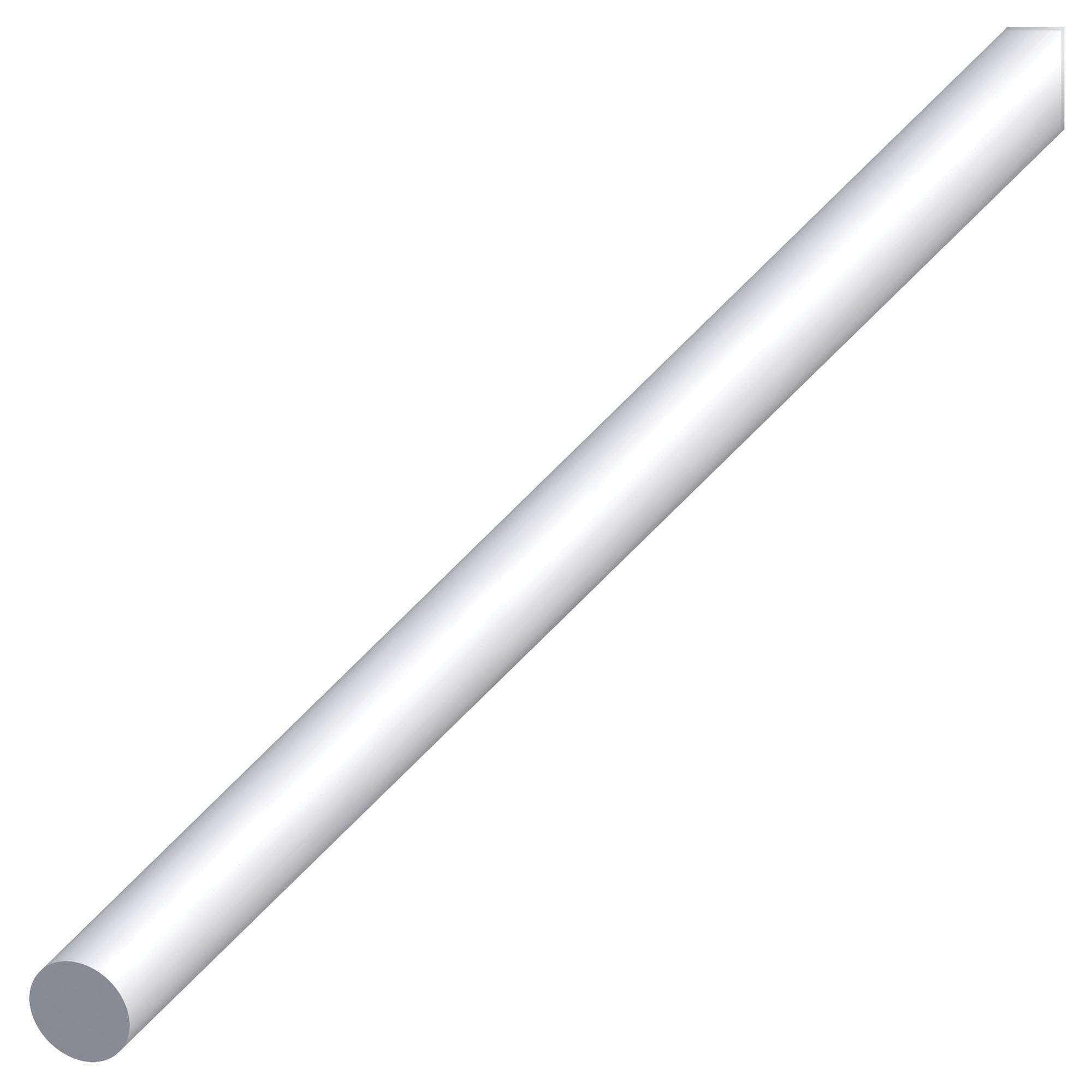 PROFILO In ALLUMINIO ARGENTO Mod. TONDO PIENO 8 Mm 2 Metri Conf. 5 Pz - Foto 11