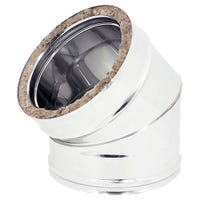 Tubo Coibentato Per Canne Fumarie 1000 Mm - Acciaio INOX Doppia Parete, Isolamento Termico - Foto 7